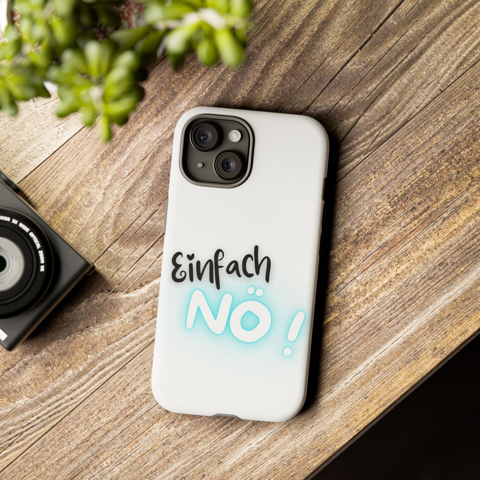 Robuste Handyhülle mit Design | Stoßfeste Schutzhülle für Smartphones  | Wireless-Charging geeignet | Moderne Handy-Hülle