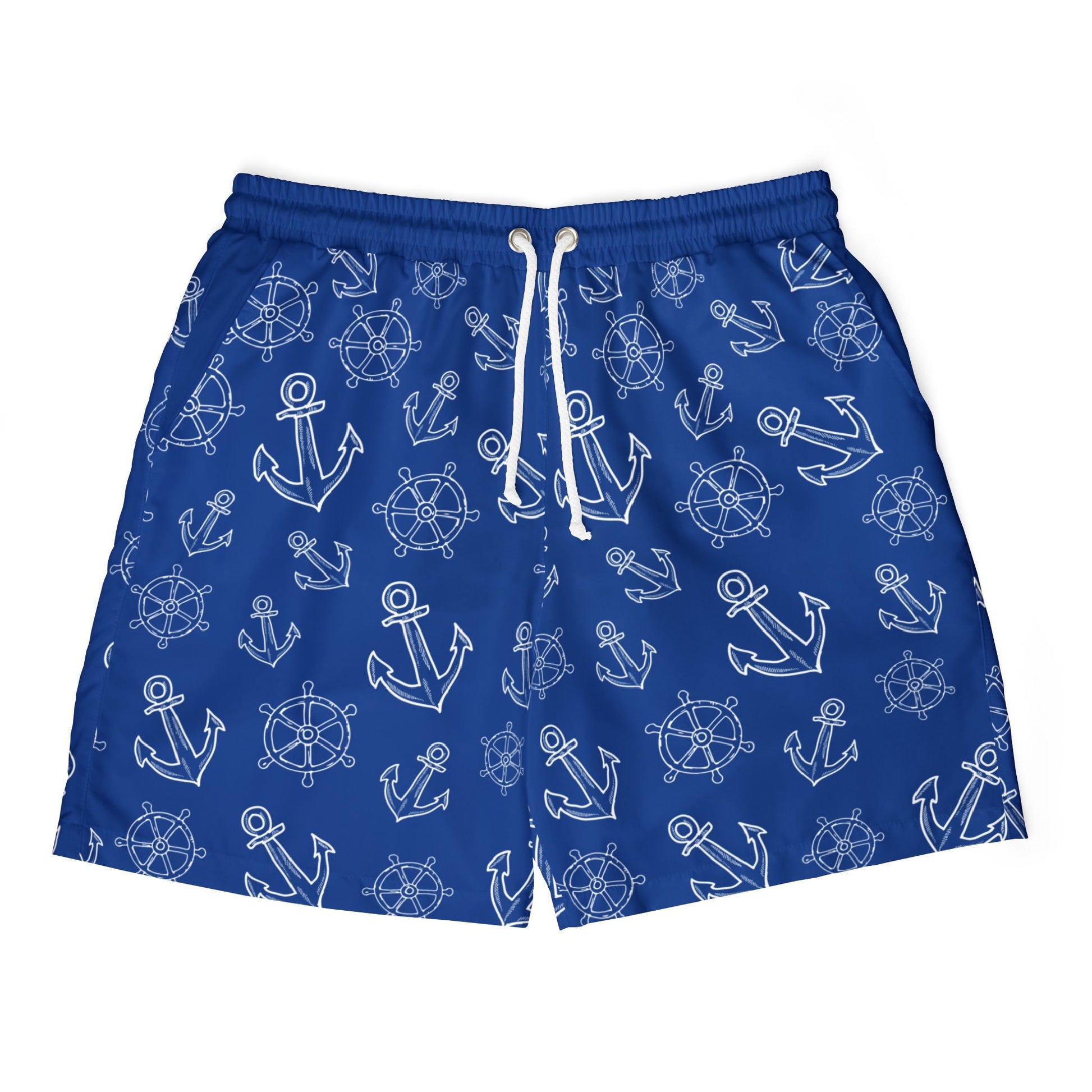 Unisex Badeshorts  schnell trocknende Sommer-Shorts mit Kordelzug u. Taschen  Strandshorts aus leichtem Polyester  für Urlaub u. Pool