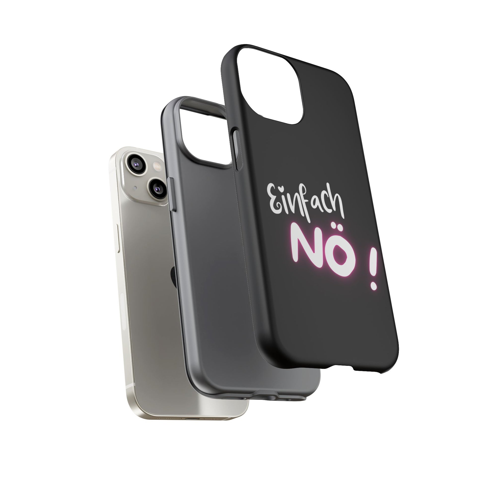 Robuste Handyhülle mit Design | Stoßfeste Schutzhülle für Smartphones | Wireless-Charging geeignet | Moderne Handy-Hülle
