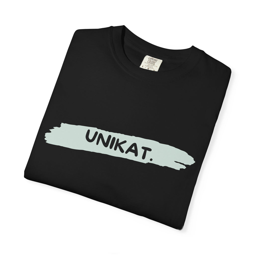 Unikat Garment-Dyed T-shirt | Casual Wear, Gift for Her, Unique Style, Everyday Comfort, Eco-Friendly Fashion