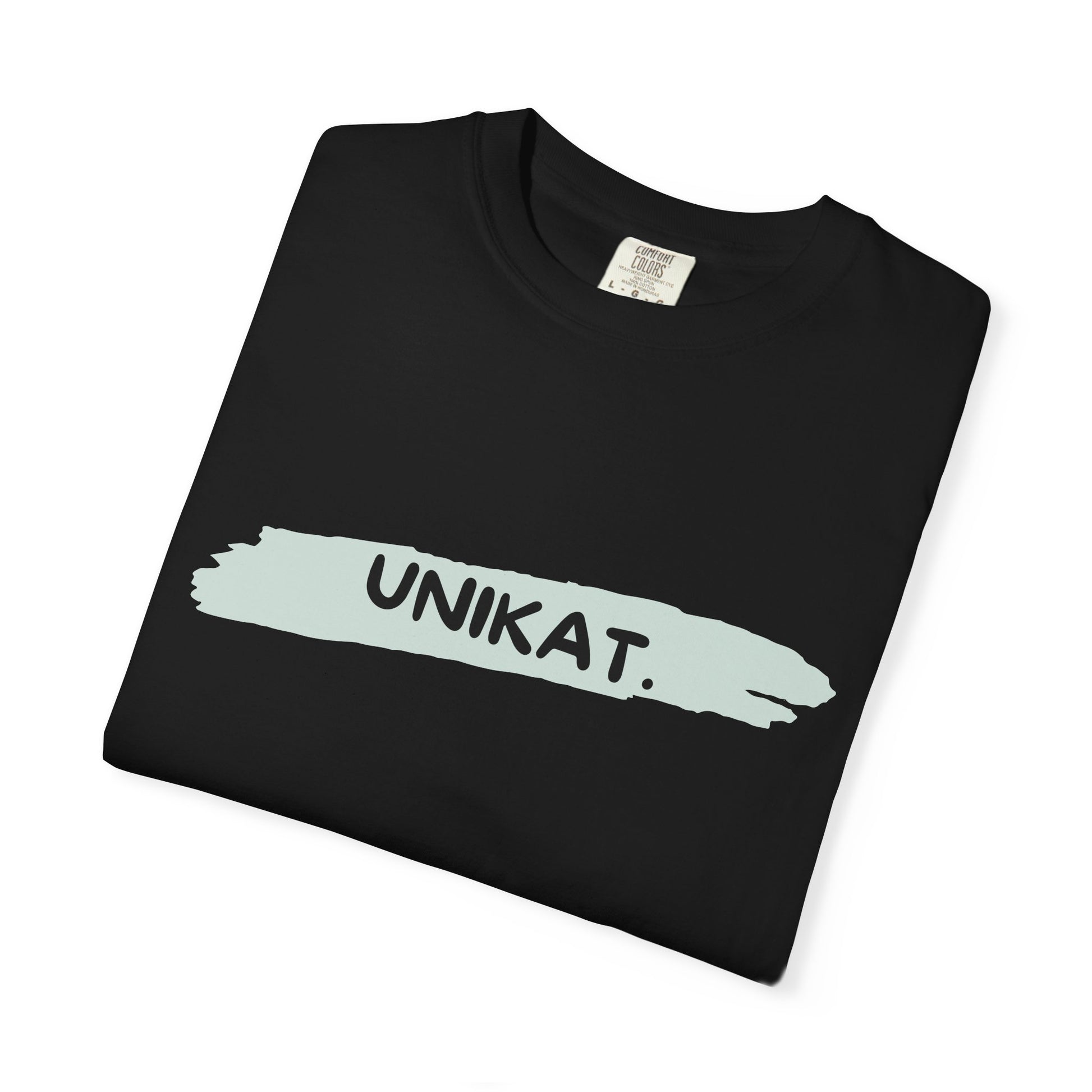 Unikat Garment-Dyed T-shirt | Casual Wear, Gift for Her, Unique Style, Everyday Comfort, Eco-Friendly Fashion