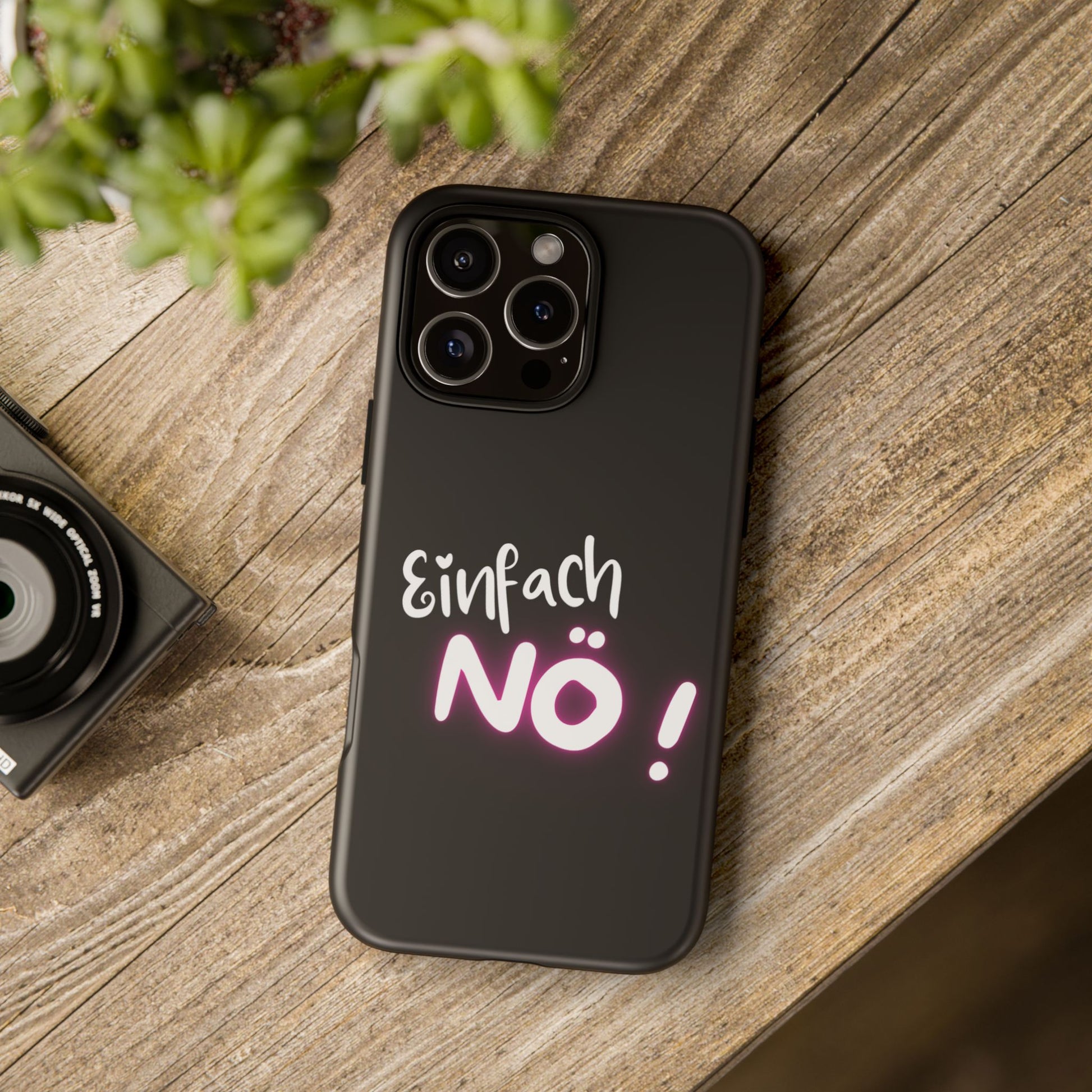 Robuste Handyhülle mit Design | Stoßfeste Schutzhülle für Smartphones | Wireless-Charging geeignet | Moderne Handy-Hülle