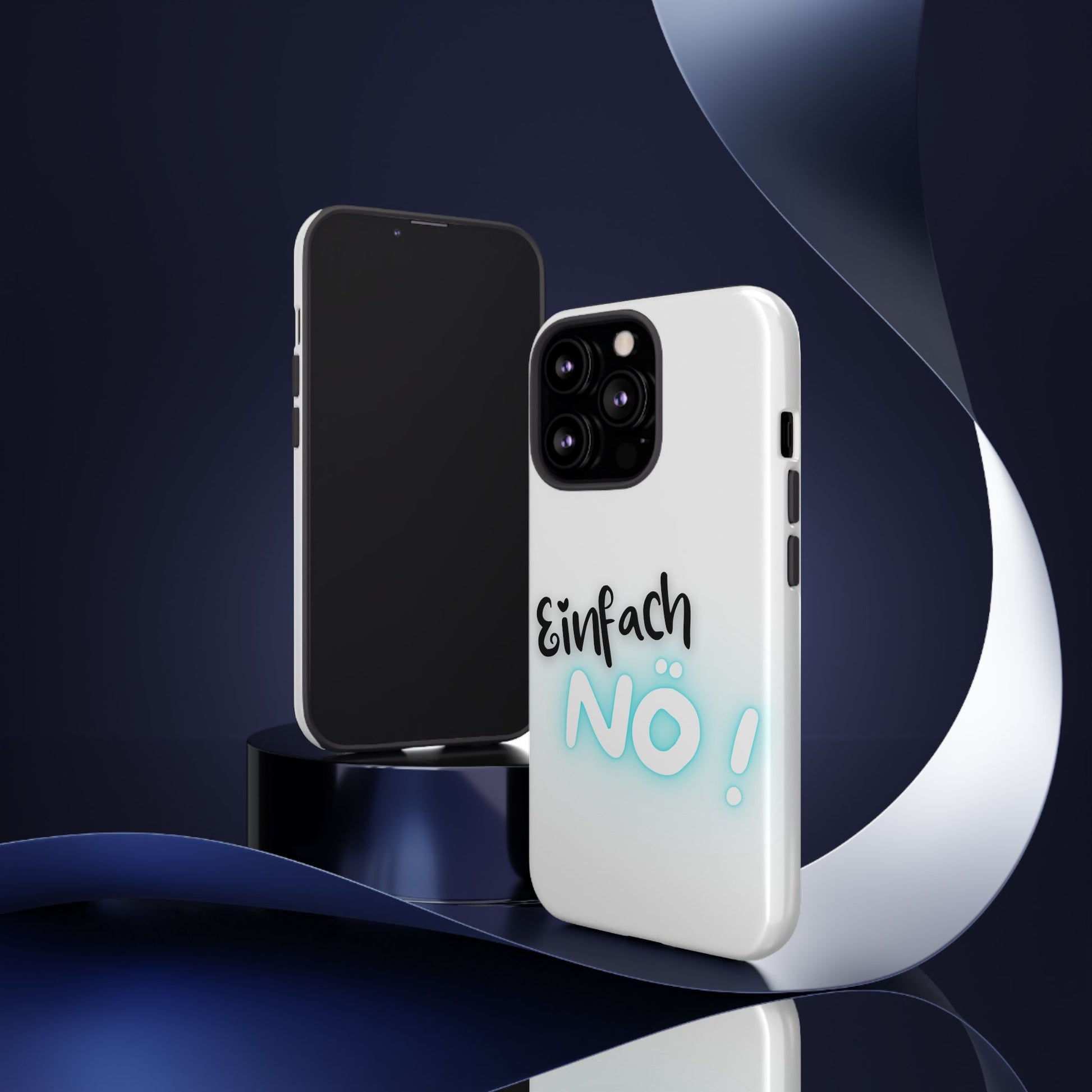 Robuste Handyhülle mit Design | Stoßfeste Schutzhülle für Smartphones  | Wireless-Charging geeignet | Moderne Handy-Hülle