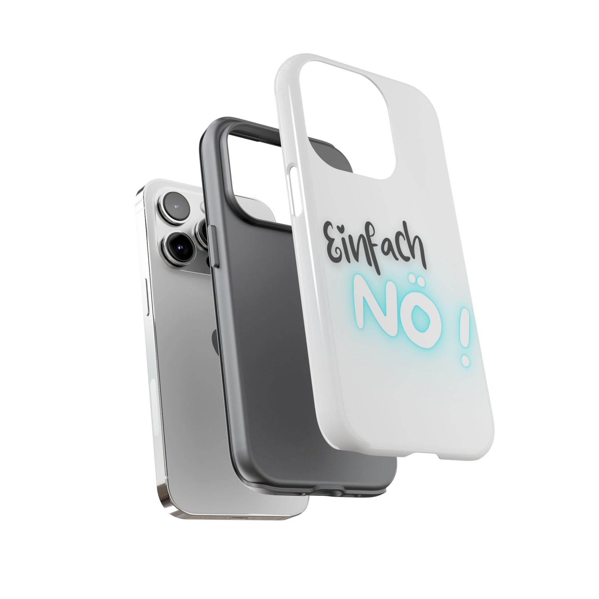 Robuste Handyhülle mit Design | Stoßfeste Schutzhülle für Smartphones  | Wireless-Charging geeignet | Moderne Handy-Hülle