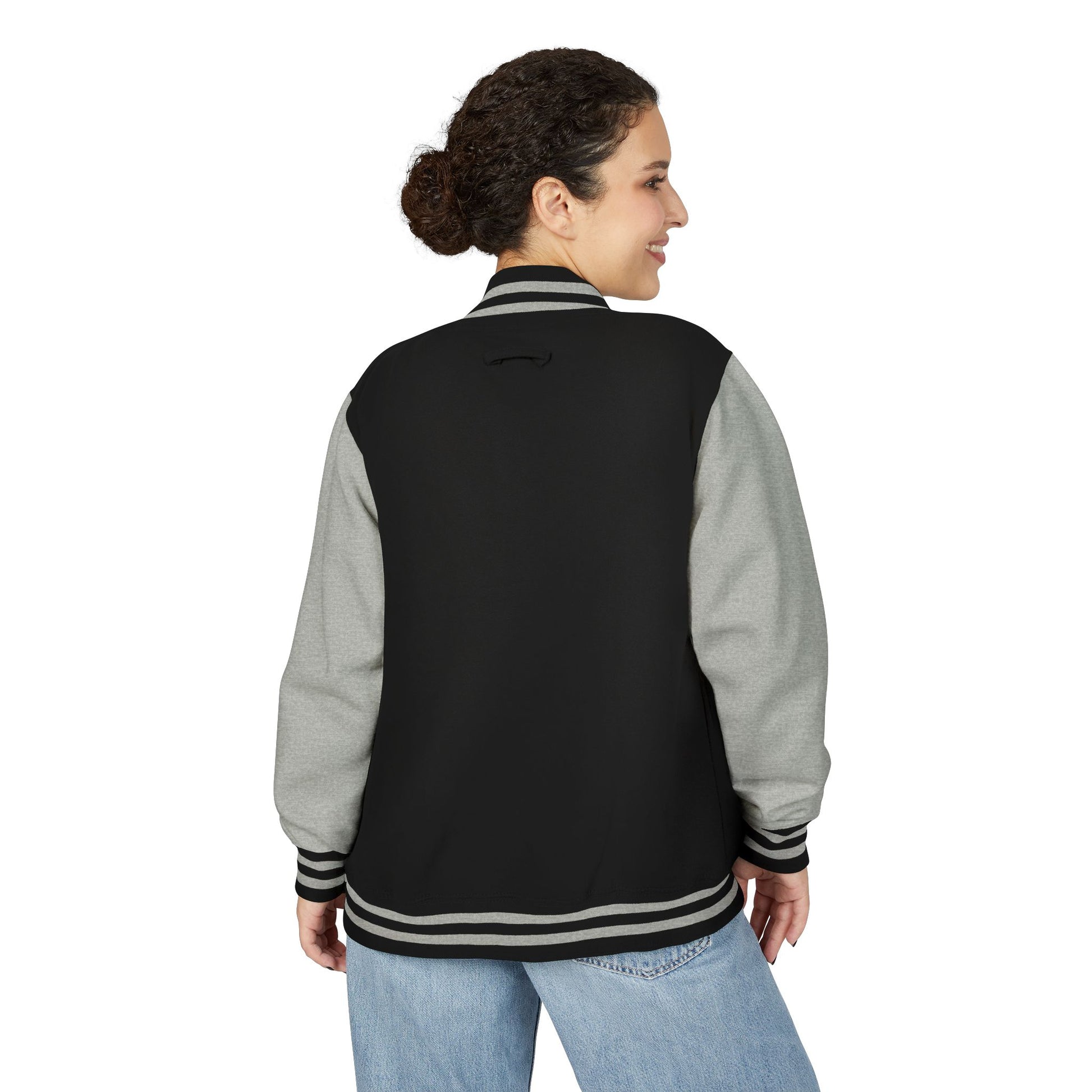 College Letterman Jacke Unisex | Vintage Look | Garngefärbt | 12 Farben | Bequem u. Trendy | Geschenk für Teenager u.  Studierende