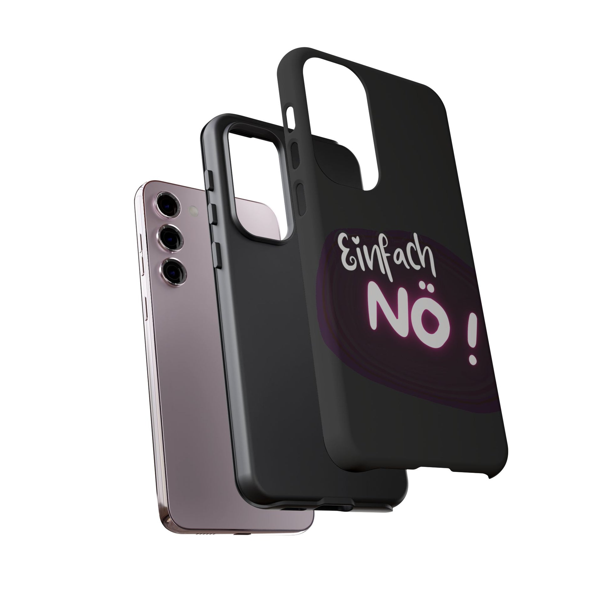 Robuste Handyhülle mit Design | Stoßfeste Schutzhülle für Smartphones | Wireless-Charging geeignet | Moderne Handy-Hülle