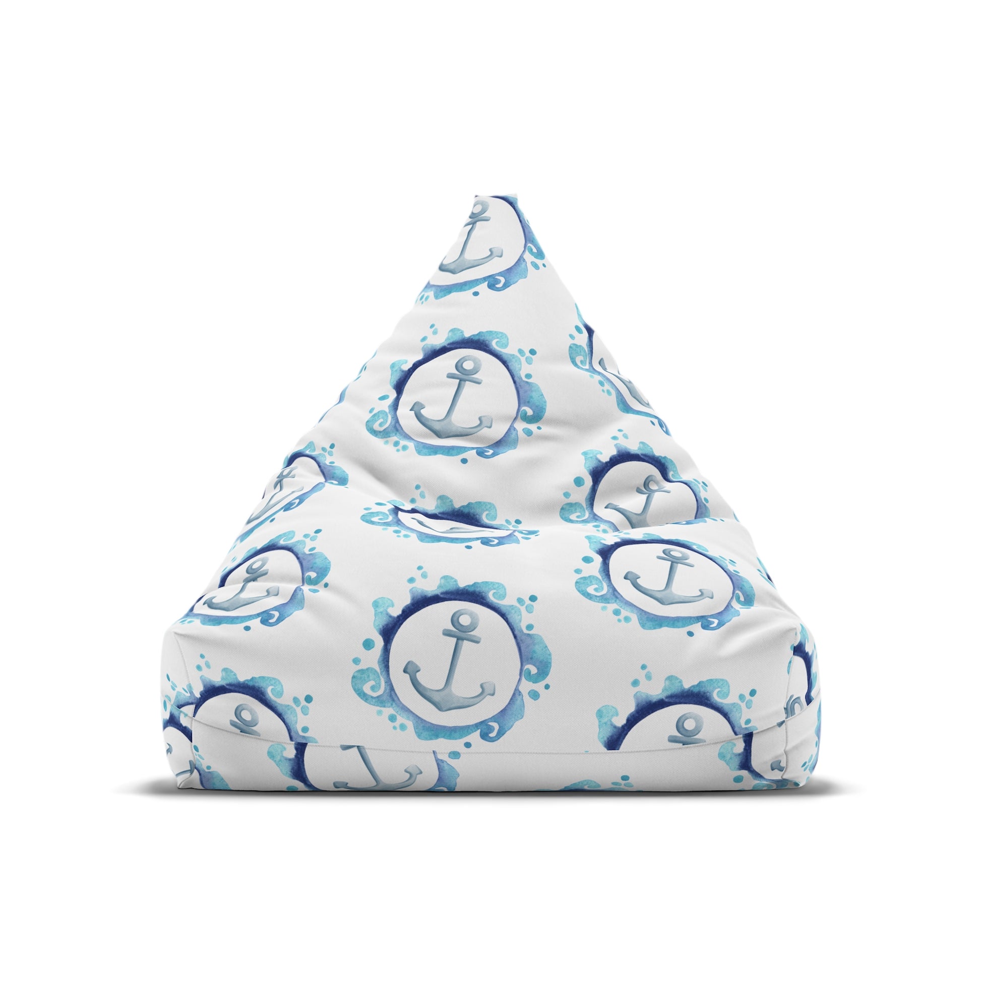 Sitzsack-Hülle für Kinder & Erwachsene | Beanbag Bezug mit Allover-Print | 2 Größen | Ohne Füllung | Geschenkidee fürs Zuhause