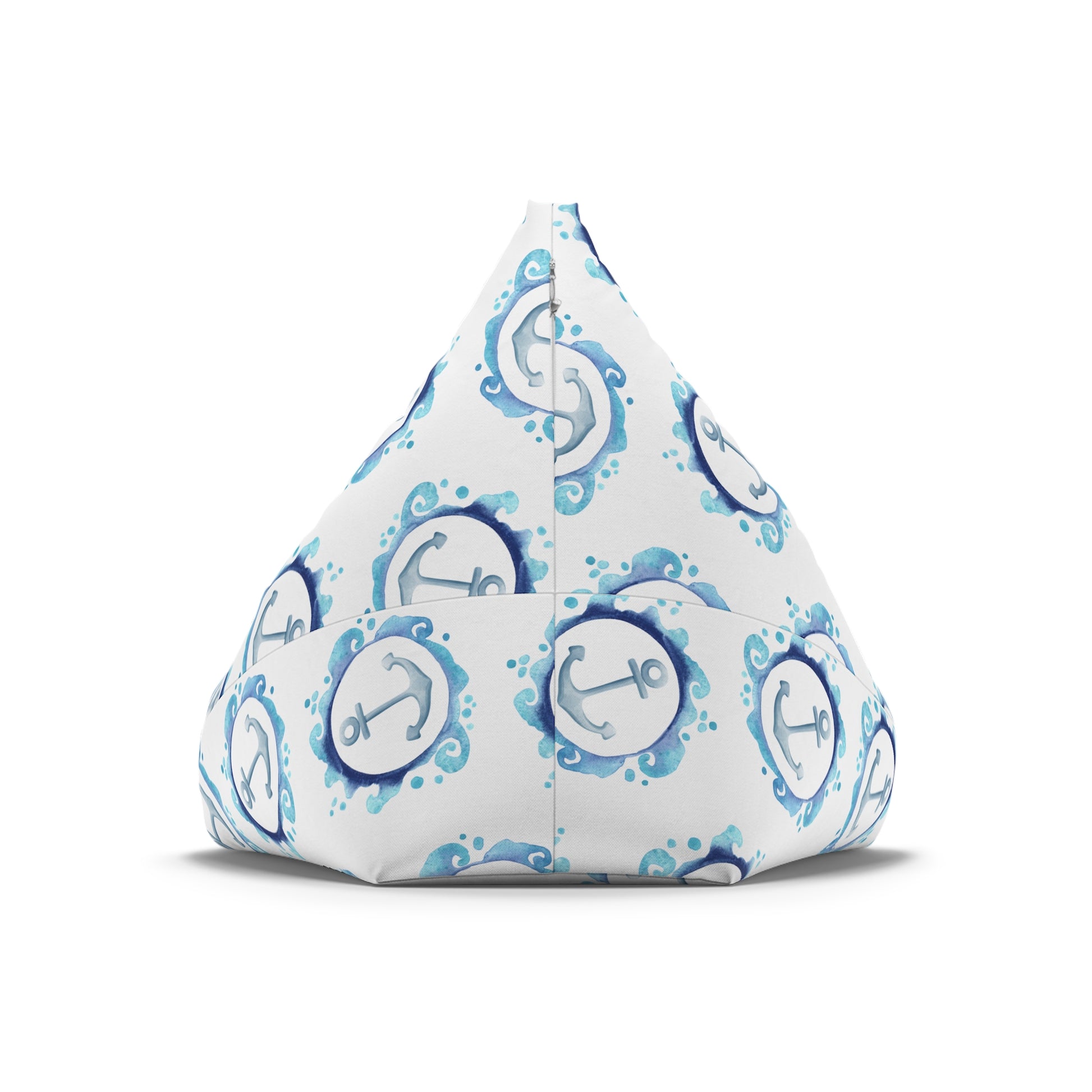 Sitzsack-Hülle für Kinder & Erwachsene | Beanbag Bezug mit Allover-Print | 2 Größen | Ohne Füllung | Geschenkidee fürs Zuhause