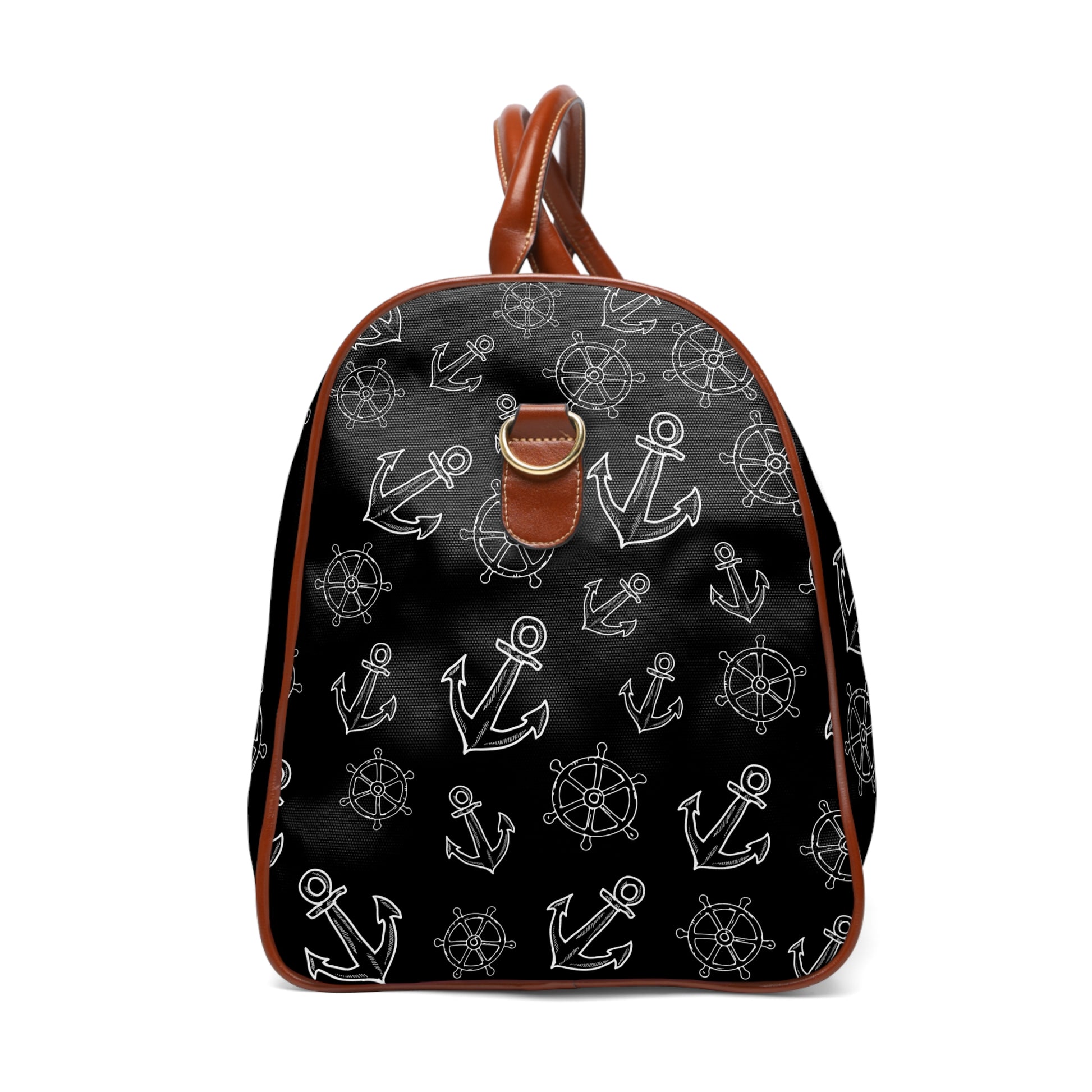Wasserdichte Reisetasche Damen | Weekender mit Schultergurt u. PU-Ledergriffen  stylisch | Sporttasche u. Handgepäck