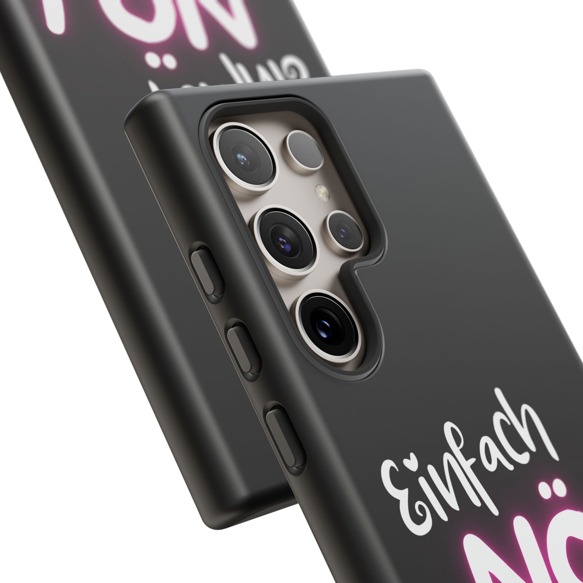Robuste Handyhülle mit Design | Stoßfeste Schutzhülle für Smartphones | Wireless-Charging geeignet | Moderne Handy-Hülle