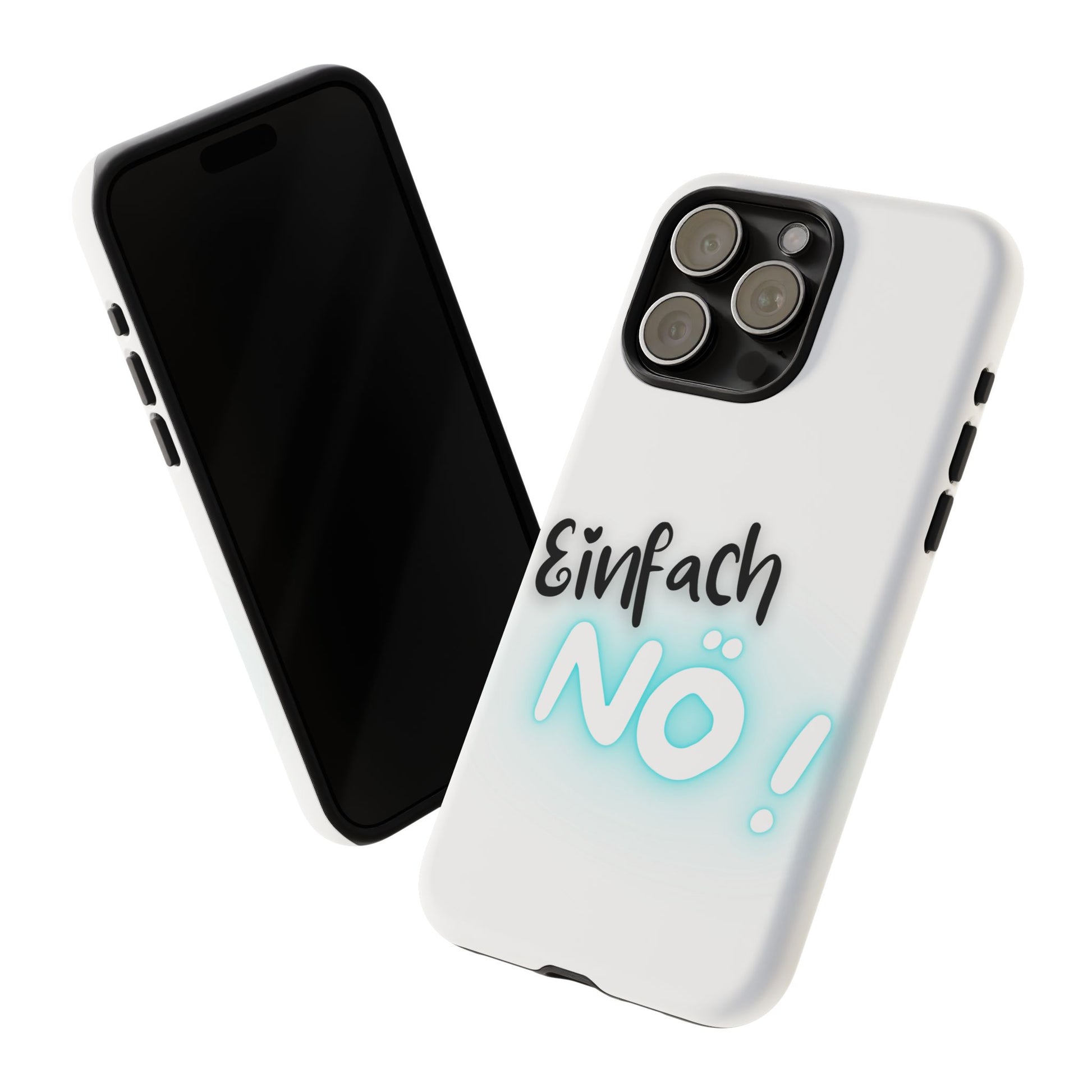 Robuste Handyhülle mit Design | Stoßfeste Schutzhülle für Smartphones  | Wireless-Charging geeignet | Moderne Handy-Hülle