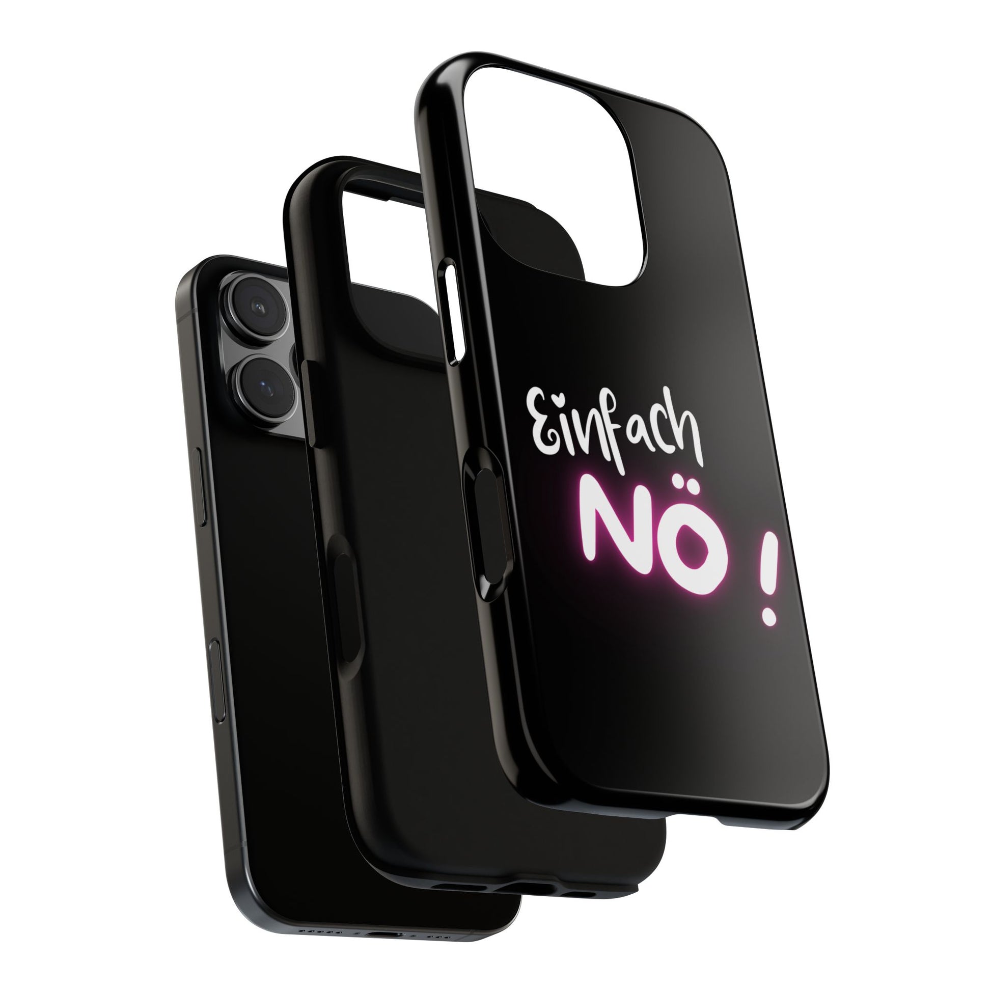 Robuste Handyhülle mit Design | Stoßfeste Schutzhülle für Smartphones | Wireless-Charging geeignet | Moderne Handy-Hülle