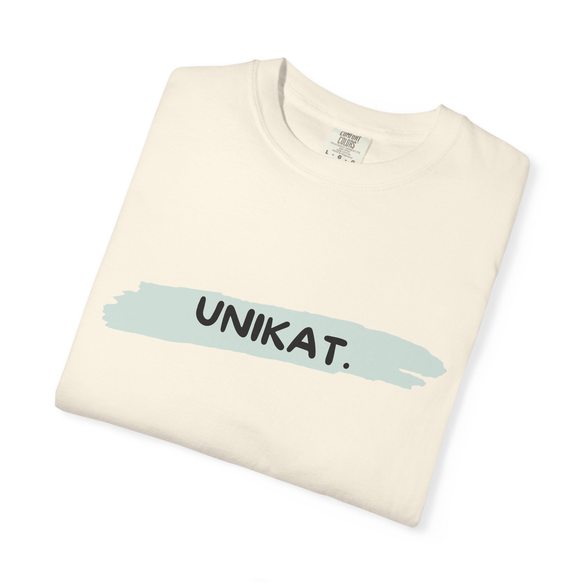 Unikat Garment-Dyed T-shirt | Casual Wear, Gift for Her, Unique Style, Everyday Comfort, Eco-Friendly Fashion