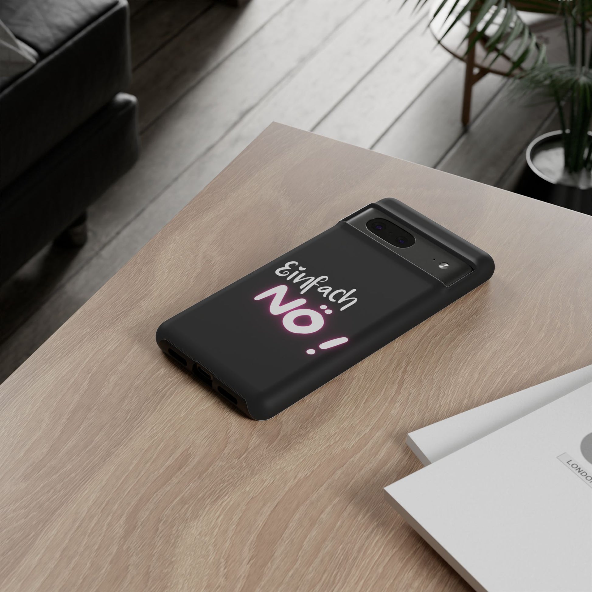 Robuste Handyhülle mit Design | Stoßfeste Schutzhülle für Smartphones | Wireless-Charging geeignet | Moderne Handy-Hülle