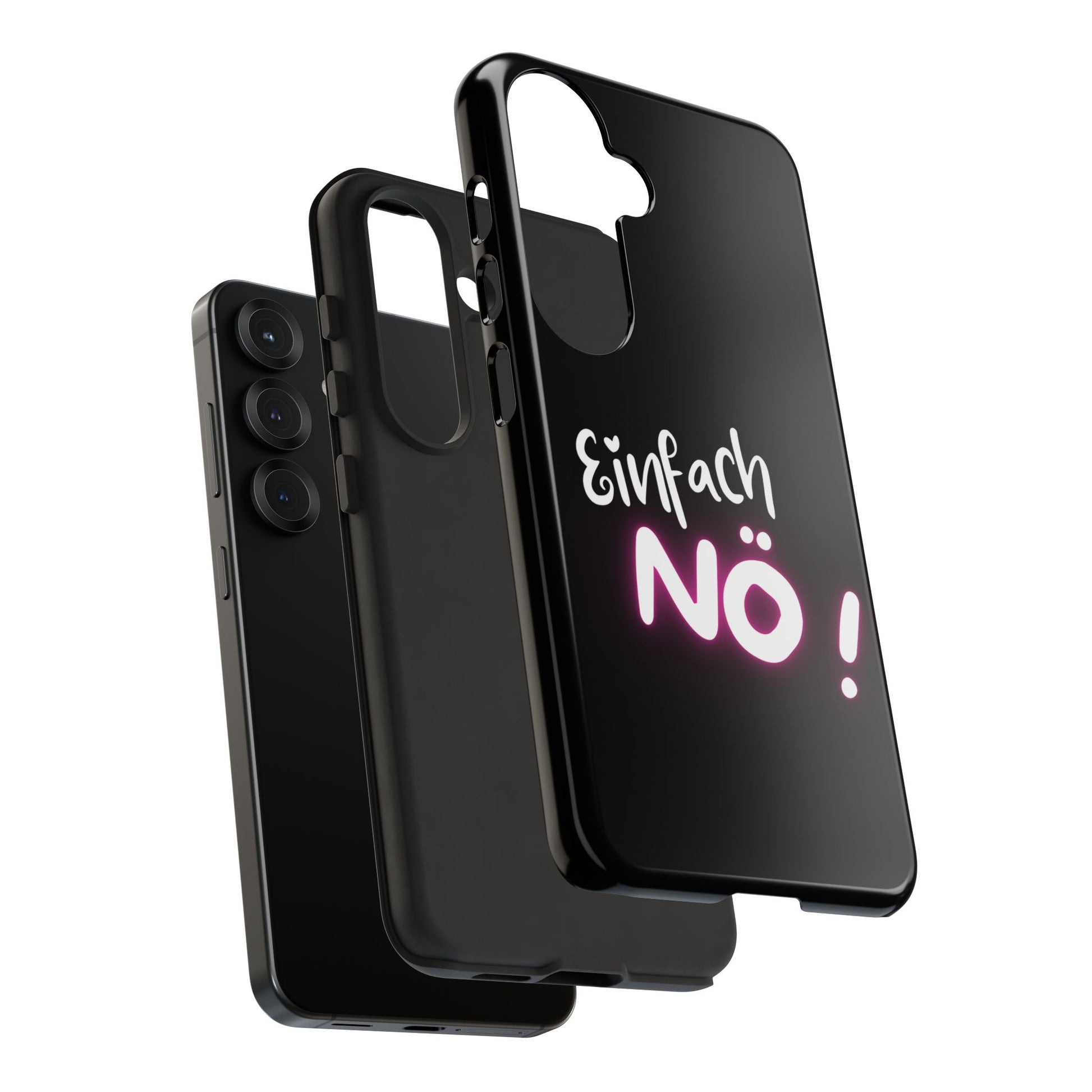 Robuste Handyhülle mit Design | Stoßfeste Schutzhülle für Smartphones | Wireless-Charging geeignet | Moderne Handy-Hülle