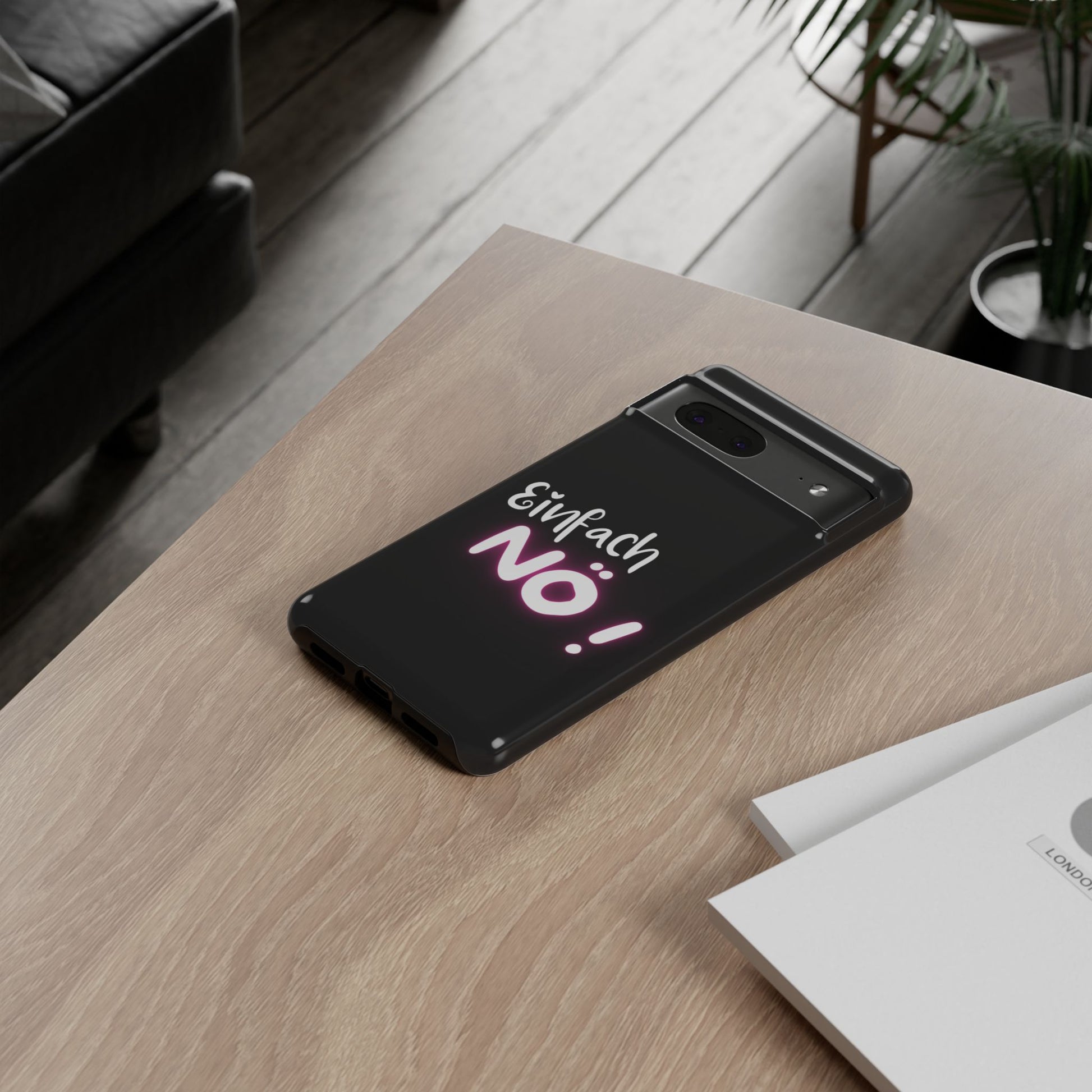 Robuste Handyhülle mit Design | Stoßfeste Schutzhülle für Smartphones | Wireless-Charging geeignet | Moderne Handy-Hülle