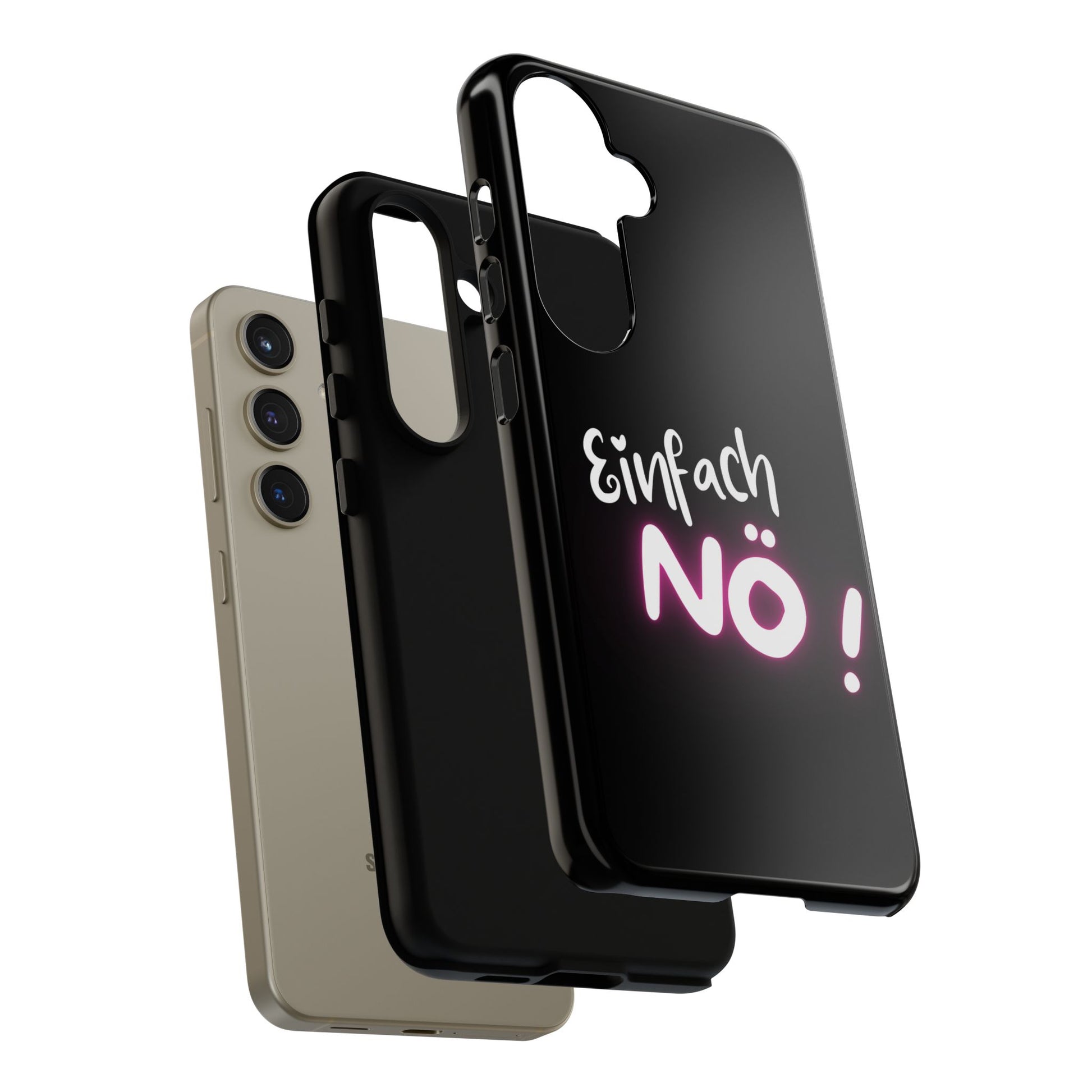 Robuste Handyhülle mit Design | Stoßfeste Schutzhülle für Smartphones | Wireless-Charging geeignet | Moderne Handy-Hülle
