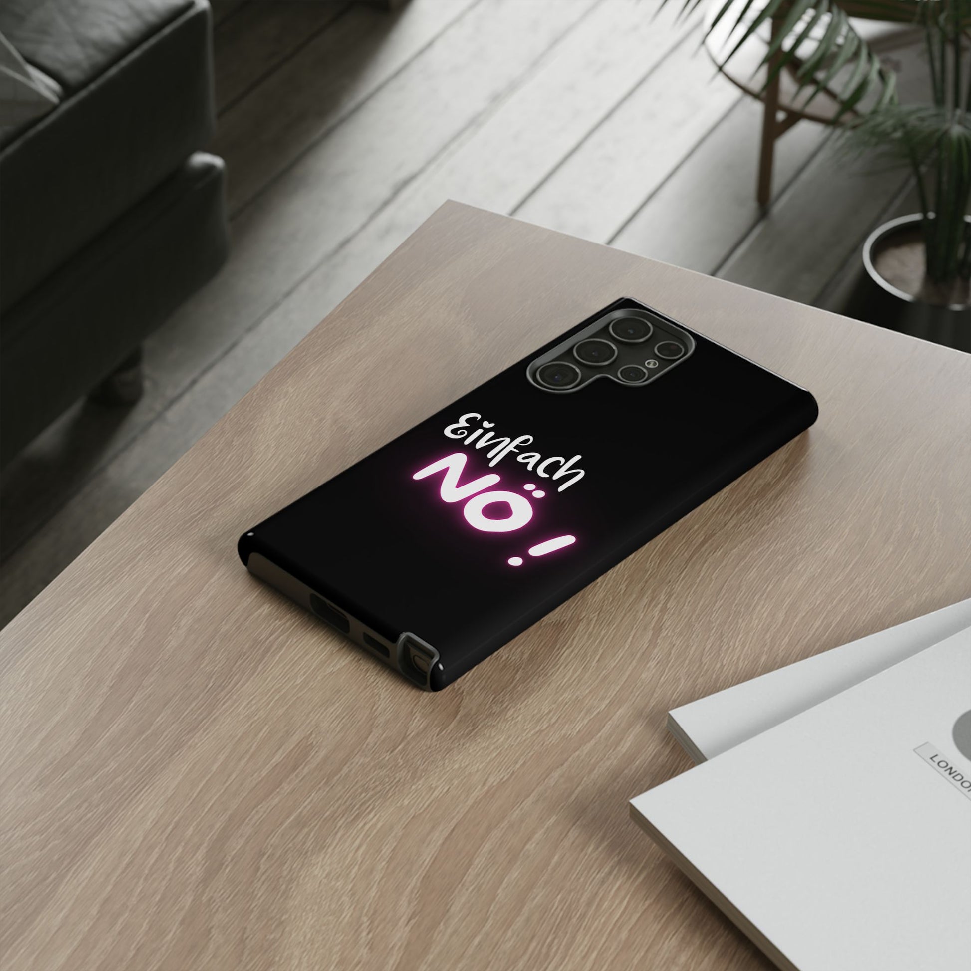 Robuste Handyhülle mit Design | Stoßfeste Schutzhülle für Smartphones | Wireless-Charging geeignet | Moderne Handy-Hülle
