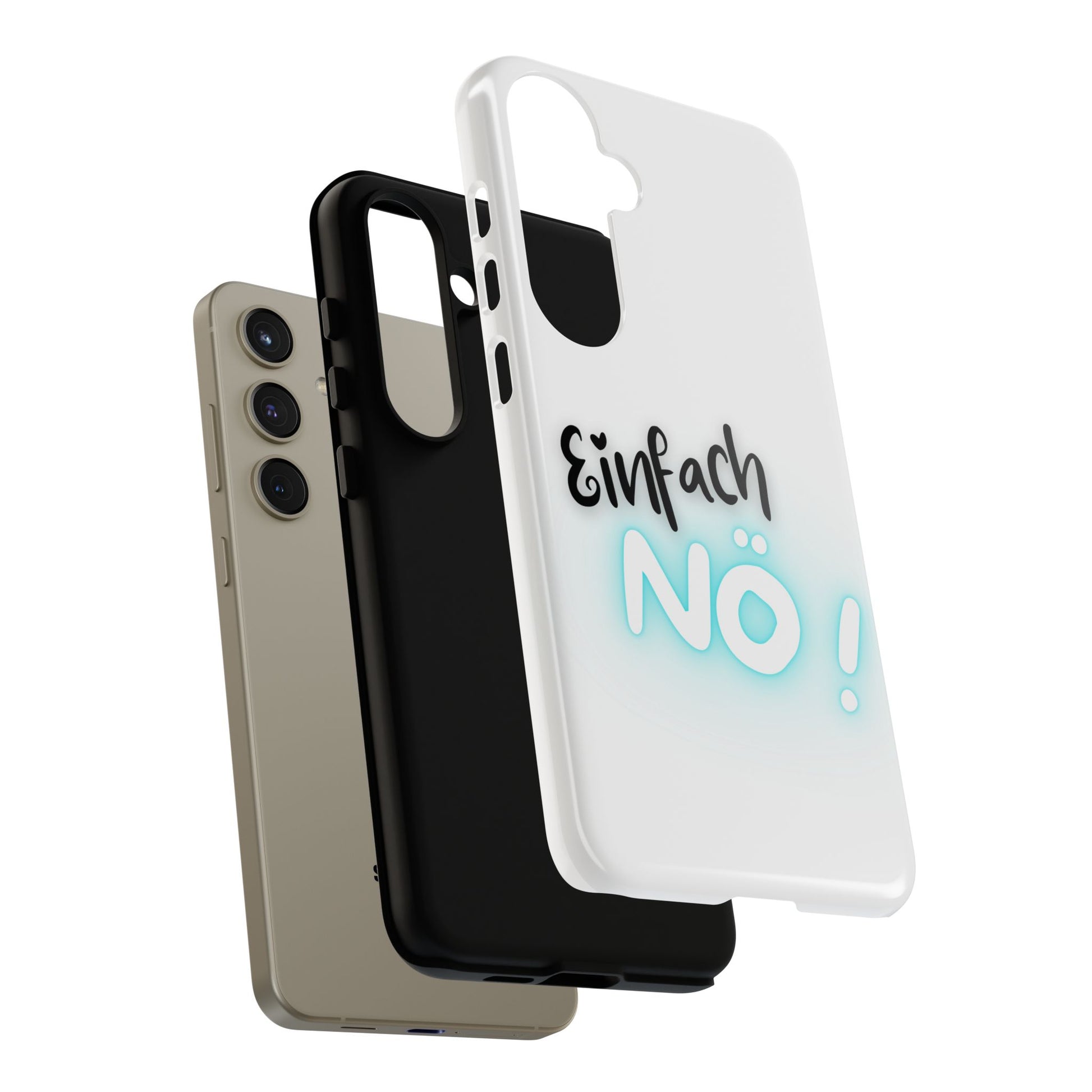 Robuste Handyhülle mit Design | Stoßfeste Schutzhülle für Smartphones  | Wireless-Charging geeignet | Moderne Handy-Hülle