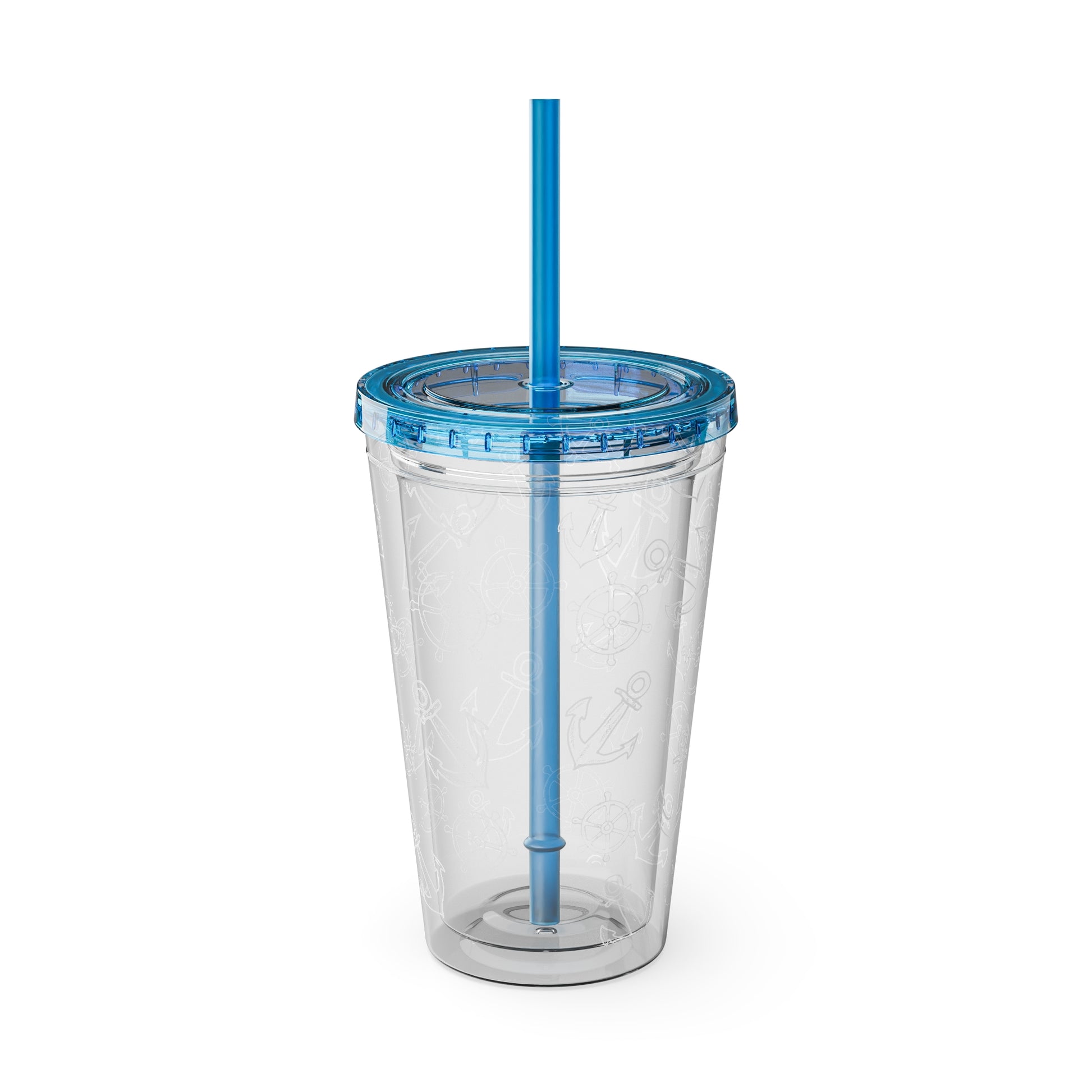 Bunter Tumbler mit Strohhalm  16oz doppelwandiger Trinkbecher | 11 Farben | BPA-frei | Stylisch & praktisch für unterwegs
