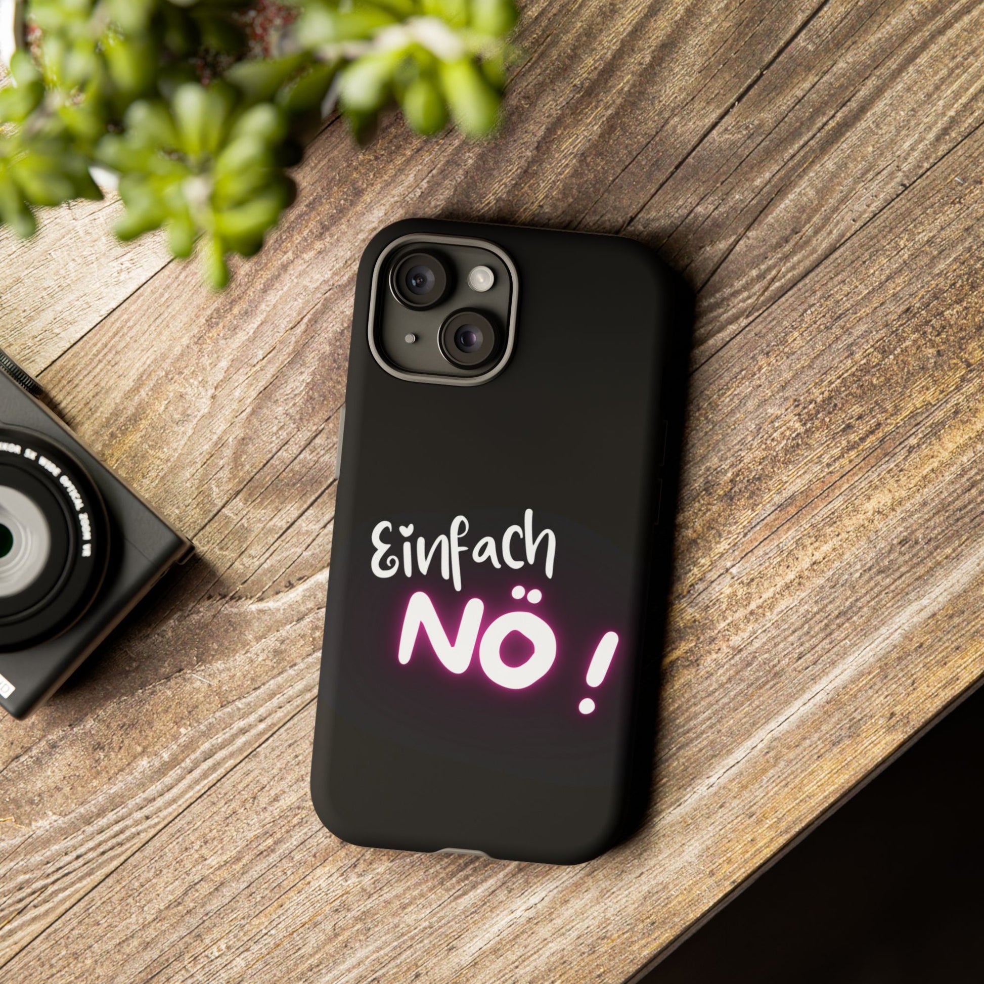 Robuste Handyhülle mit Design | Stoßfeste Schutzhülle für Smartphones | Wireless-Charging geeignet | Moderne Handy-Hülle