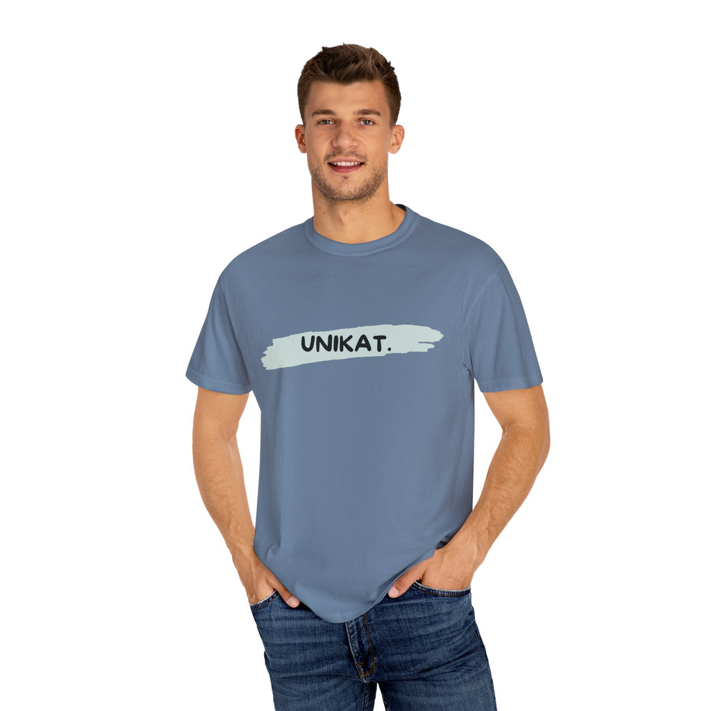 Unikat Garment-Dyed T-shirt | Casual Wear, Gift for Her, Unique Style, Everyday Comfort, Eco-Friendly Fashion