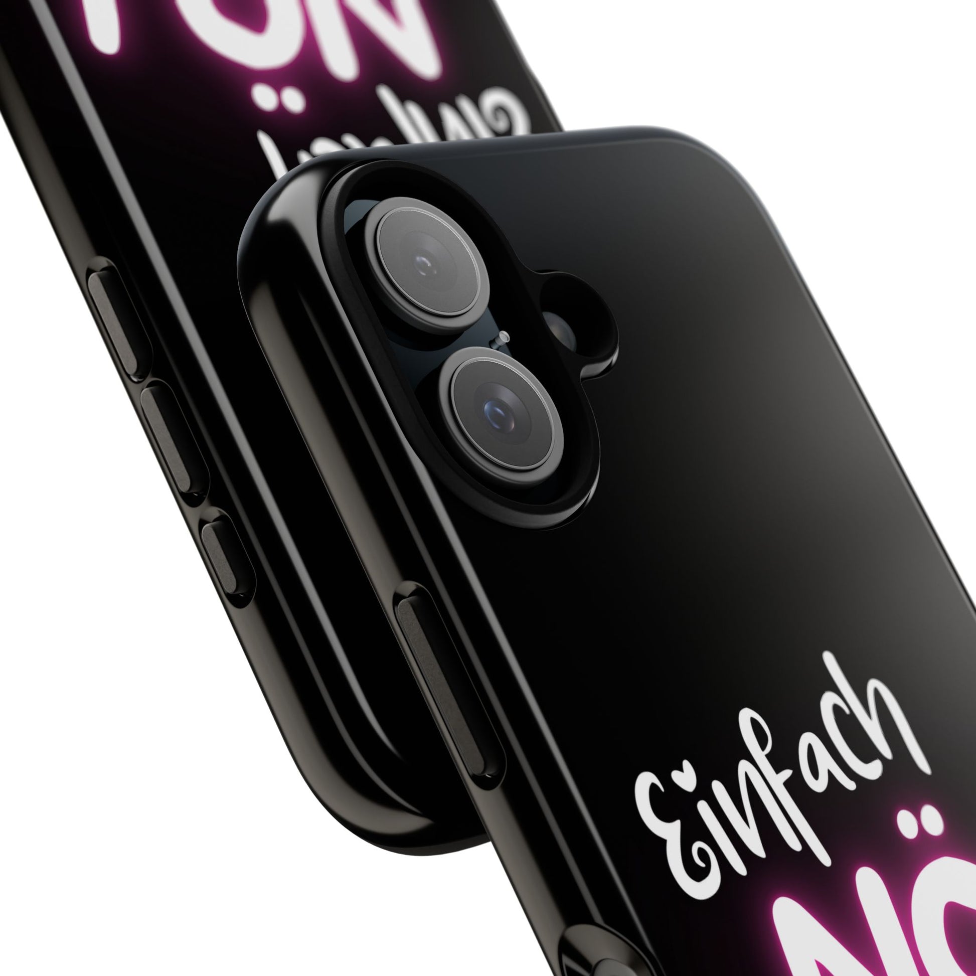 Robuste Handyhülle mit Design | Stoßfeste Schutzhülle für Smartphones | Wireless-Charging geeignet | Moderne Handy-Hülle