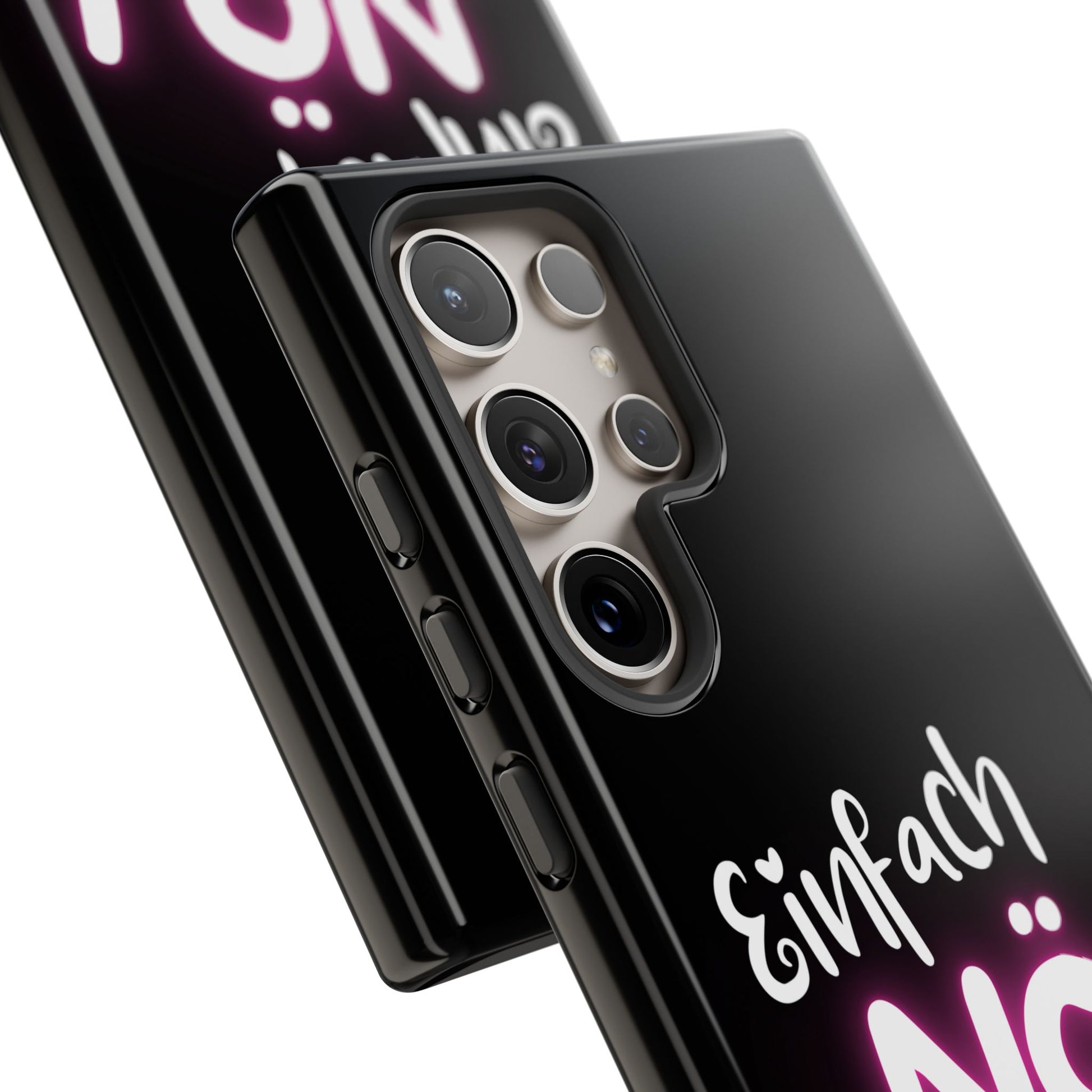 Robuste Handyhülle mit Design | Stoßfeste Schutzhülle für Smartphones | Wireless-Charging geeignet | Moderne Handy-Hülle