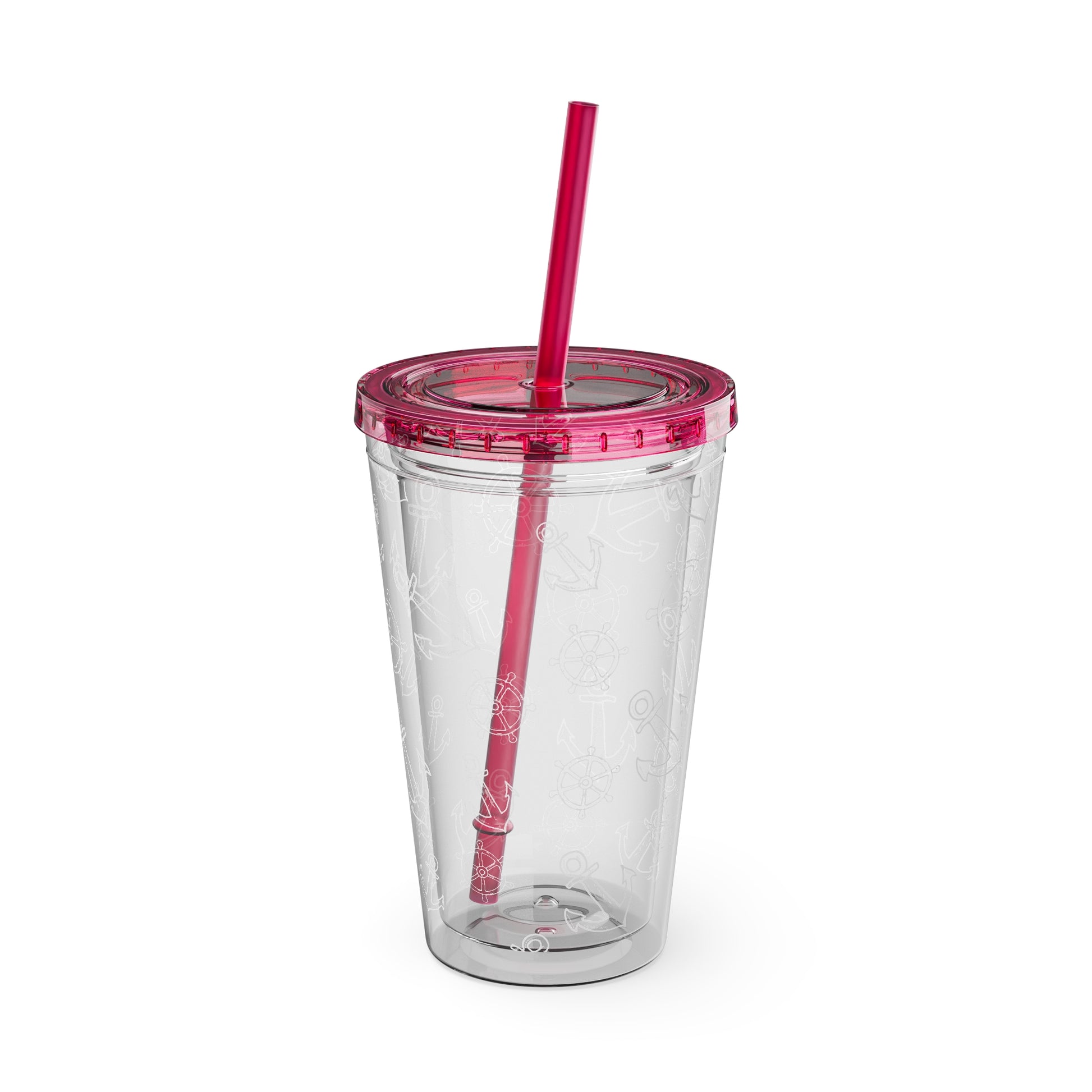 Bunter Tumbler mit Strohhalm  16oz doppelwandiger Trinkbecher | 11 Farben | BPA-frei | Stylisch & praktisch für unterwegs