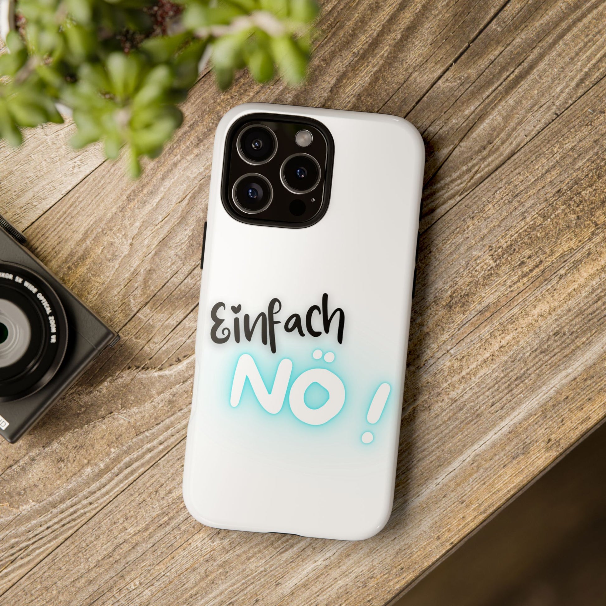 Robuste Handyhülle mit Design | Stoßfeste Schutzhülle für Smartphones  | Wireless-Charging geeignet | Moderne Handy-Hülle