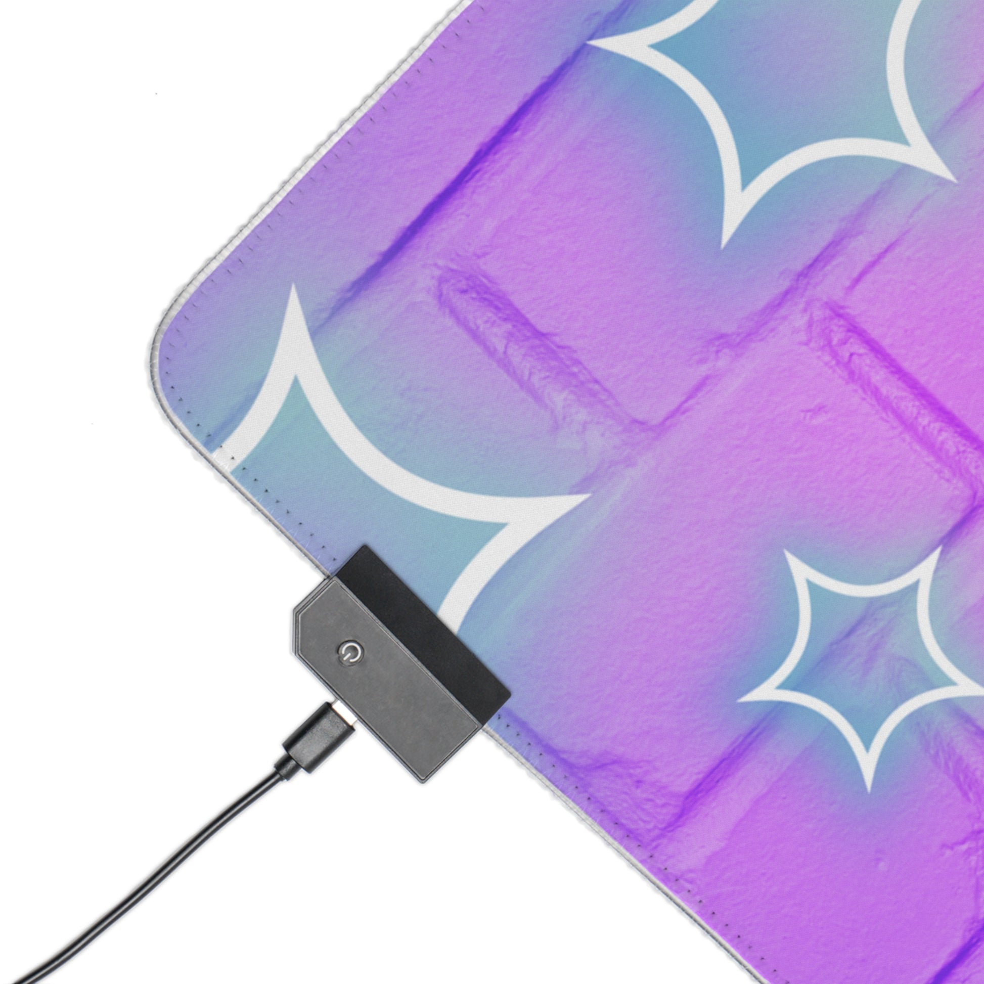 LED Gaming Mauspad mit RGB Beleuchtung | Rutschfestes Mauspad für Gamer | Geschenk für Zocker | USB Mousepad mit Beleuchtung