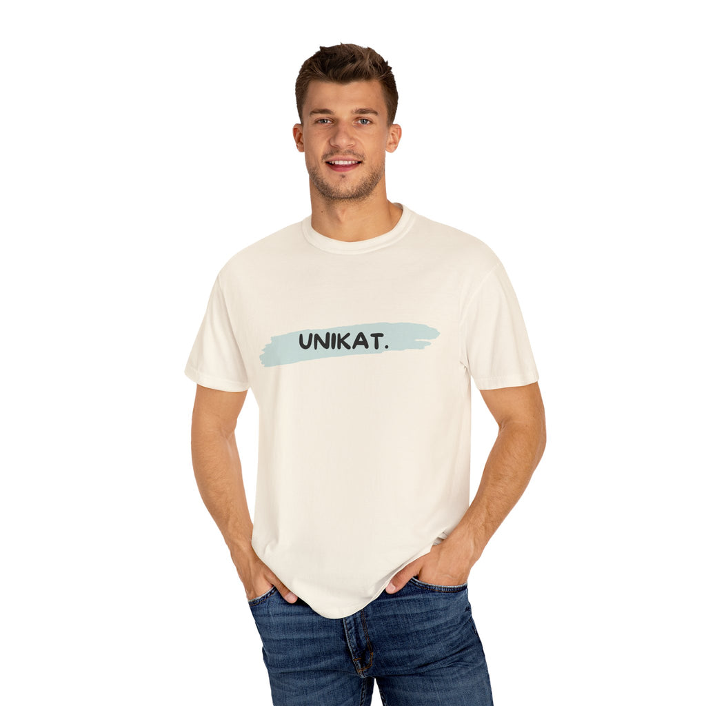 Unikat Garment-Dyed T-shirt | Casual Wear, Gift for Her, Unique Style, Everyday Comfort, Eco-Friendly Fashion