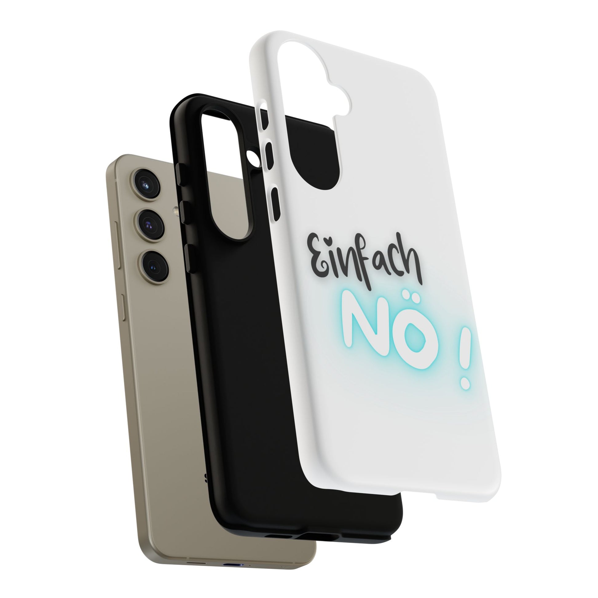 Robuste Handyhülle mit Design | Stoßfeste Schutzhülle für Smartphones  | Wireless-Charging geeignet | Moderne Handy-Hülle