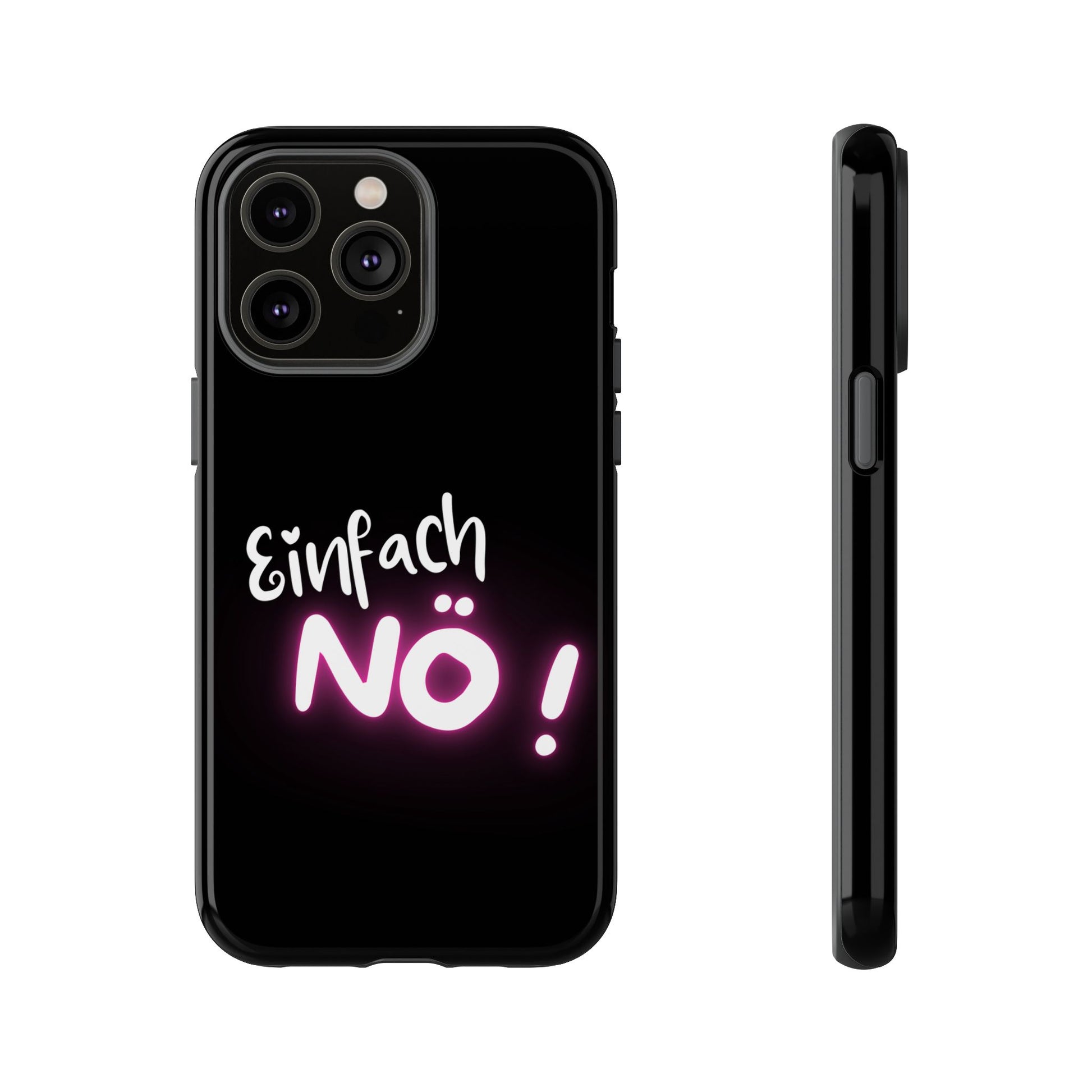 Robuste Handyhülle mit Design | Stoßfeste Schutzhülle für Smartphones | Wireless-Charging geeignet | Moderne Handy-Hülle