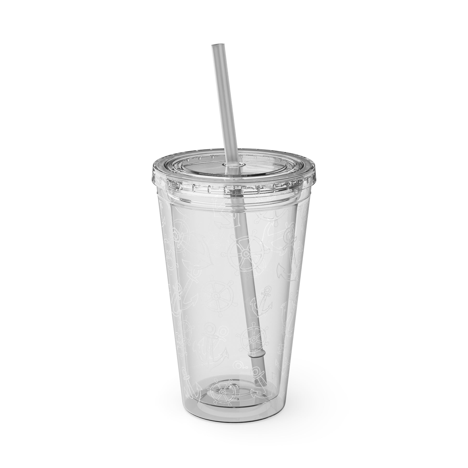 Bunter Tumbler mit Strohhalm  16oz doppelwandiger Trinkbecher | 11 Farben | BPA-frei | Stylisch & praktisch für unterwegs