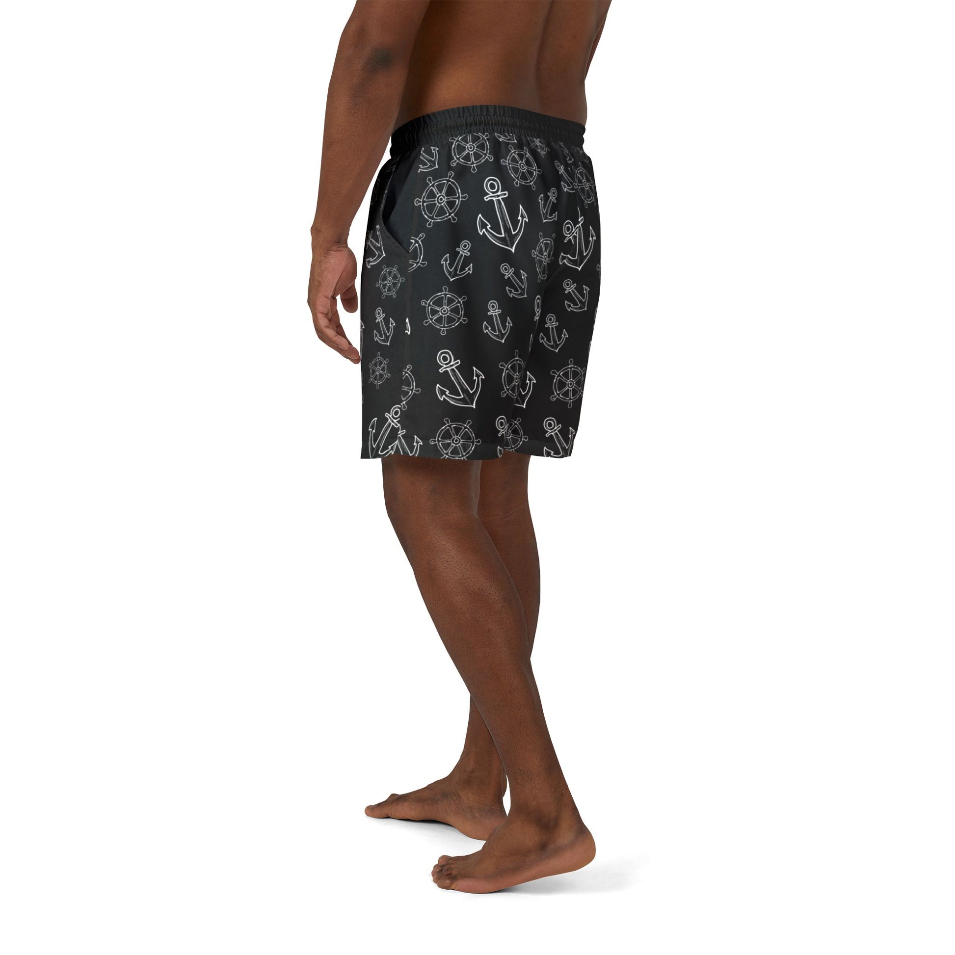 Unisex Badeshorts  schnell trocknend u. leicht  Sommer-Shorts mit Kordelzug u. Taschen  ideal für Strand, Pool u. Urlaub