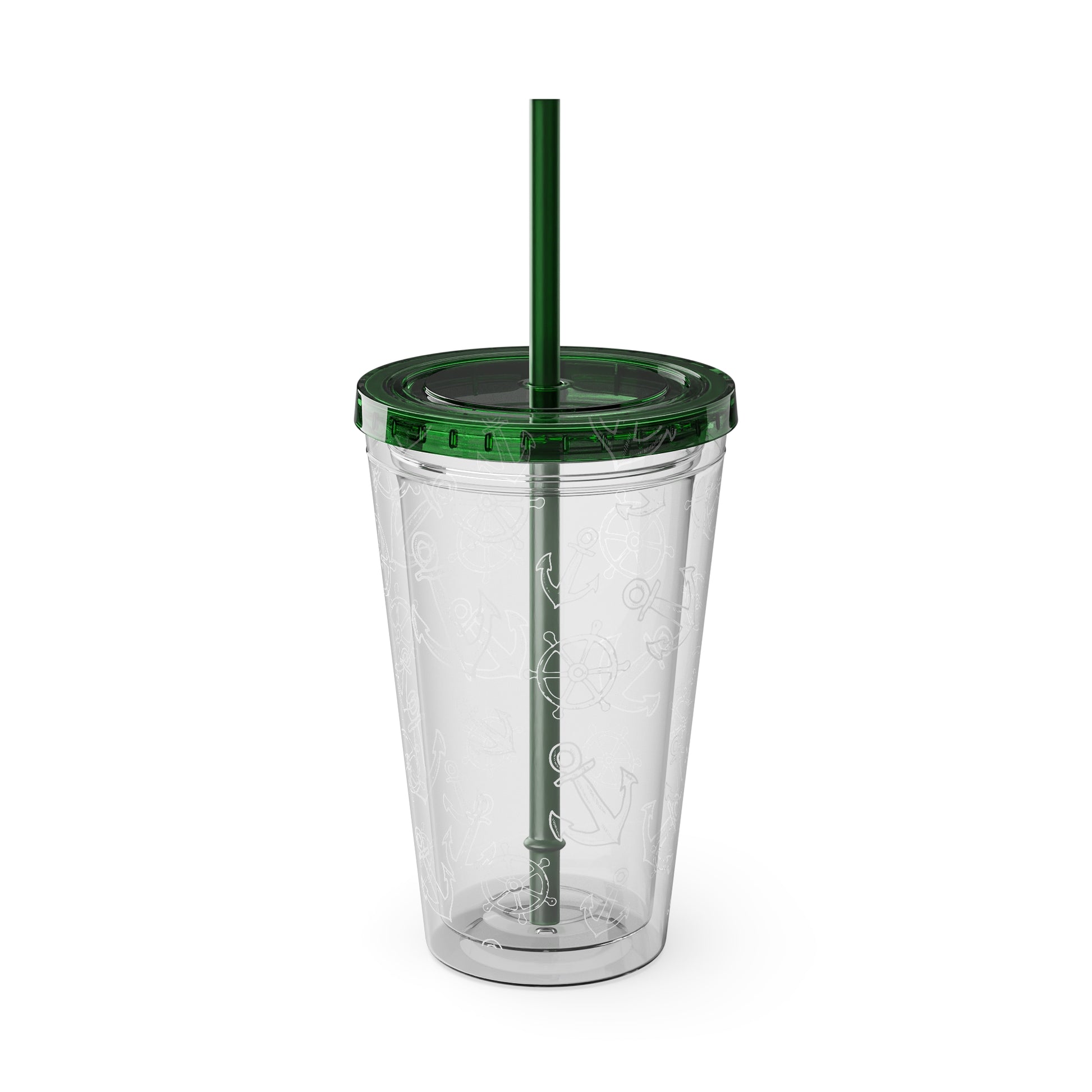 Bunter Tumbler mit Strohhalm  16oz doppelwandiger Trinkbecher | 11 Farben | BPA-frei | Stylisch & praktisch für unterwegs