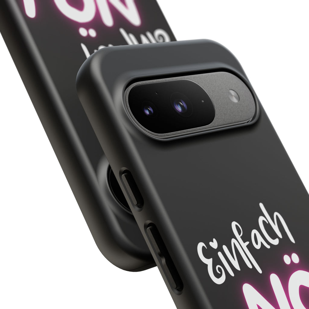 Robuste Handyhülle mit Design | Stoßfeste Schutzhülle für Smartphones | Wireless-Charging geeignet | Moderne Handy-Hülle