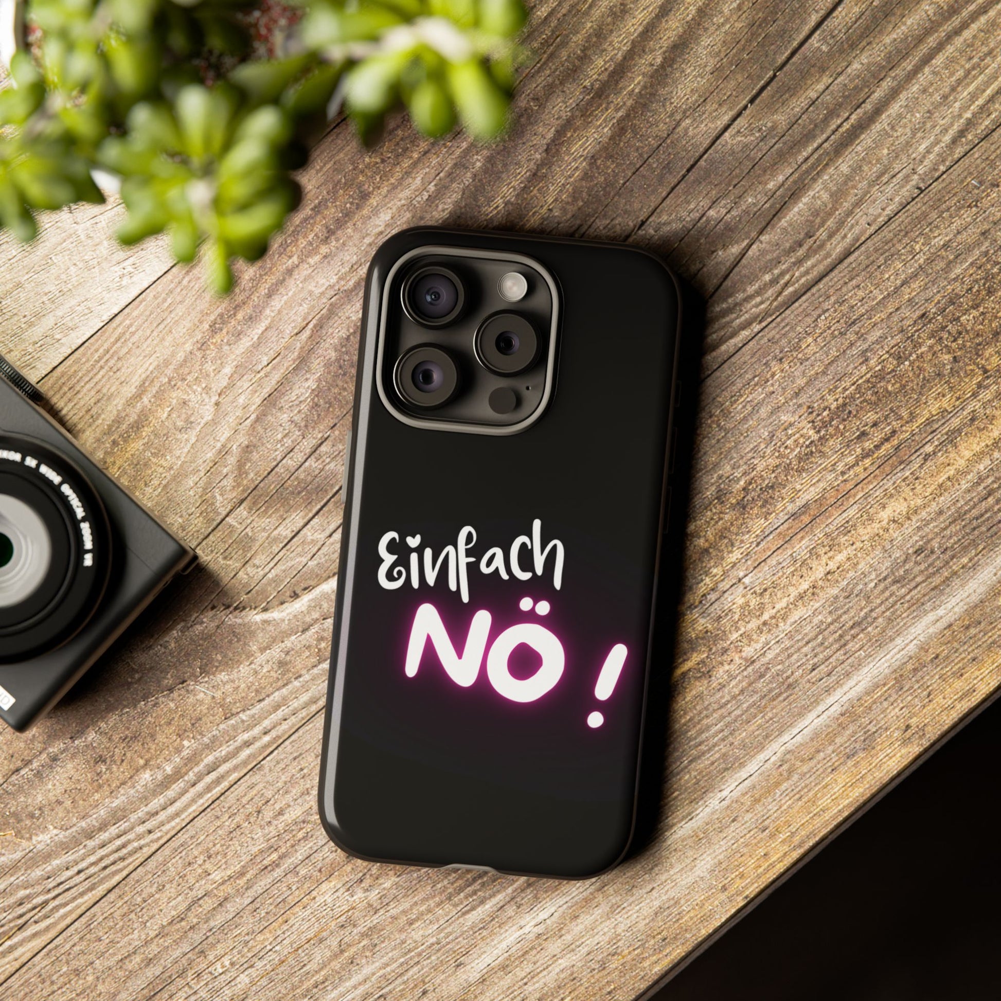 Robuste Handyhülle mit Design | Stoßfeste Schutzhülle für Smartphones | Wireless-Charging geeignet | Moderne Handy-Hülle