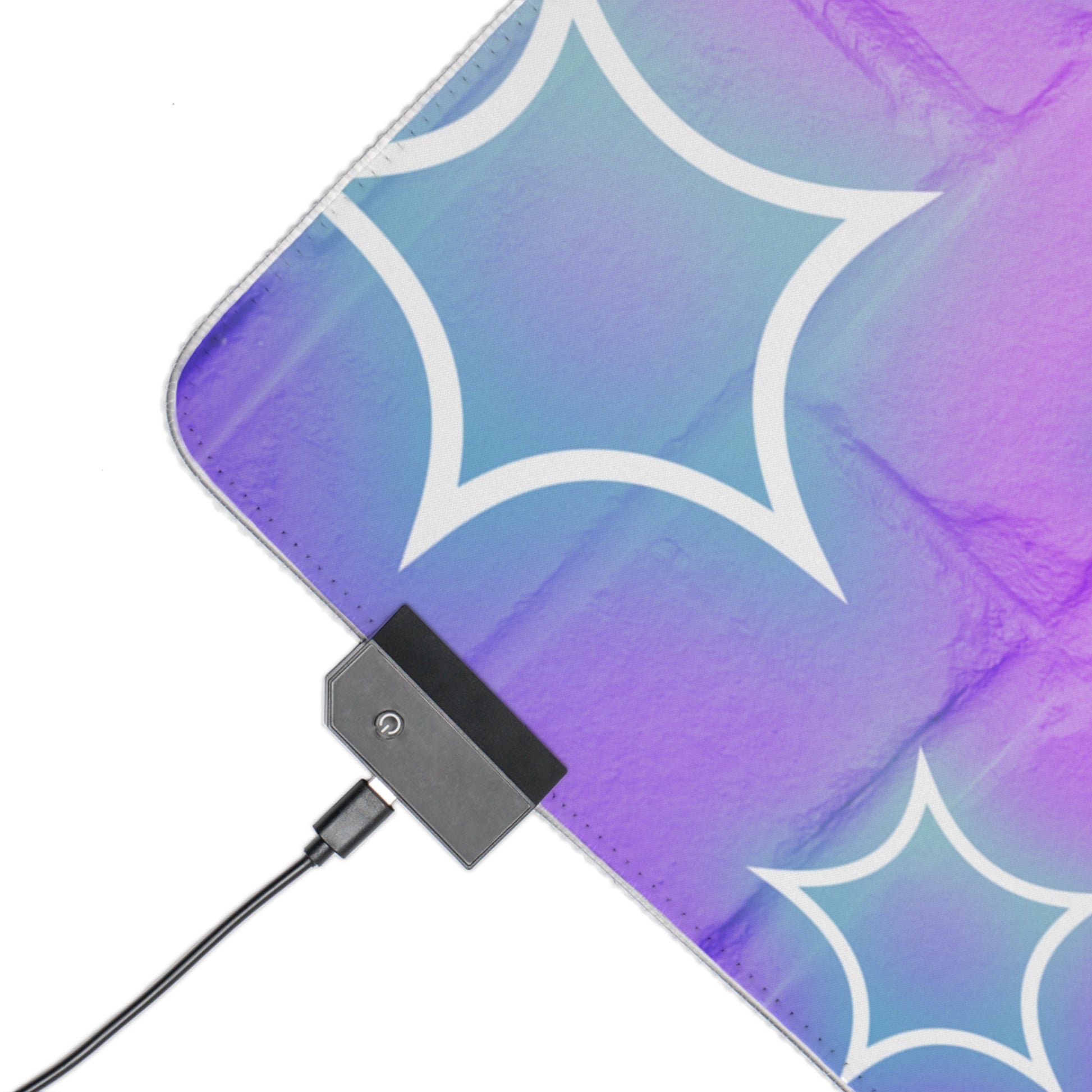 LED Gaming Mauspad mit RGB Beleuchtung | Rutschfestes Mauspad für Gamer | Geschenk für Zocker | USB Mousepad mit Beleuchtung
