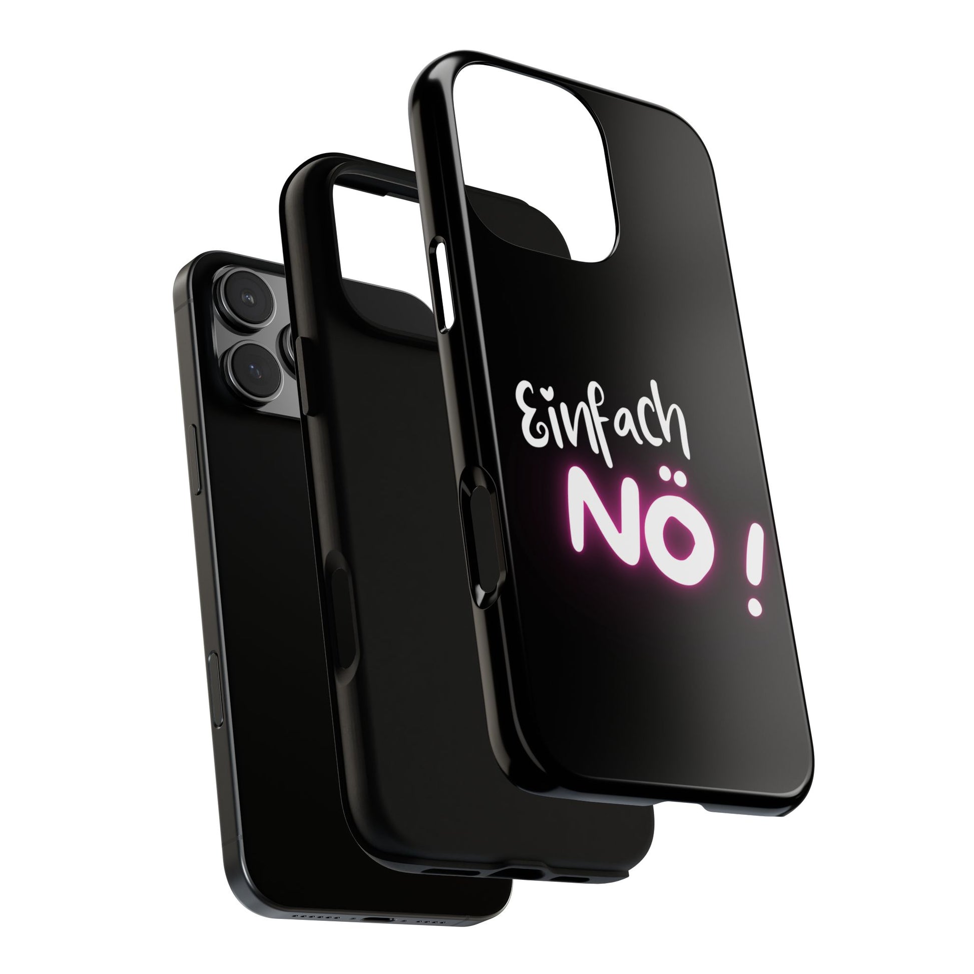 Robuste Handyhülle mit Design | Stoßfeste Schutzhülle für Smartphones | Wireless-Charging geeignet | Moderne Handy-Hülle