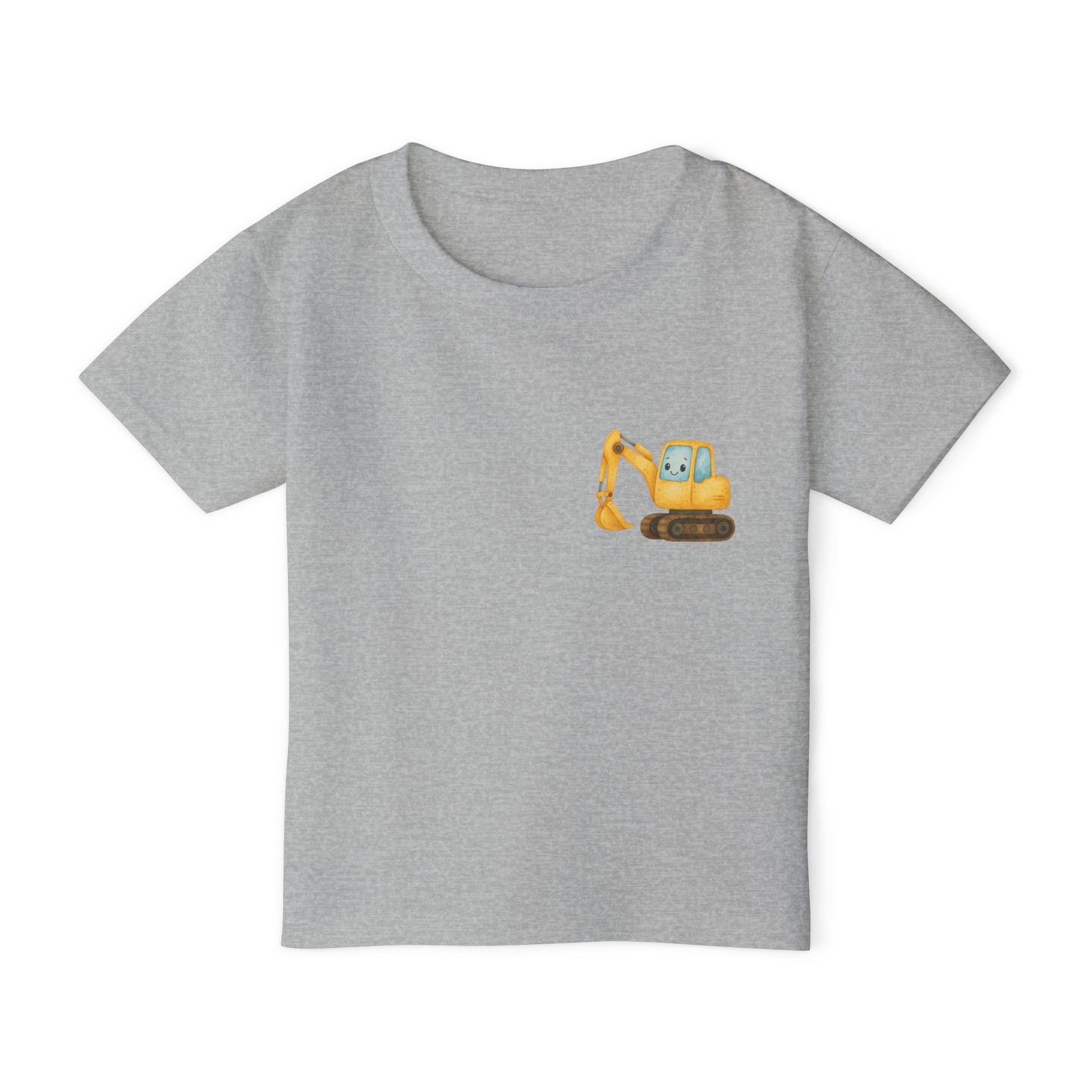 Toddler Excavator T-Shirt | Cute Construction Tee, Kids Gift for Birthdays, Toddler Outfits, Playtime Essentials, Birthday Party