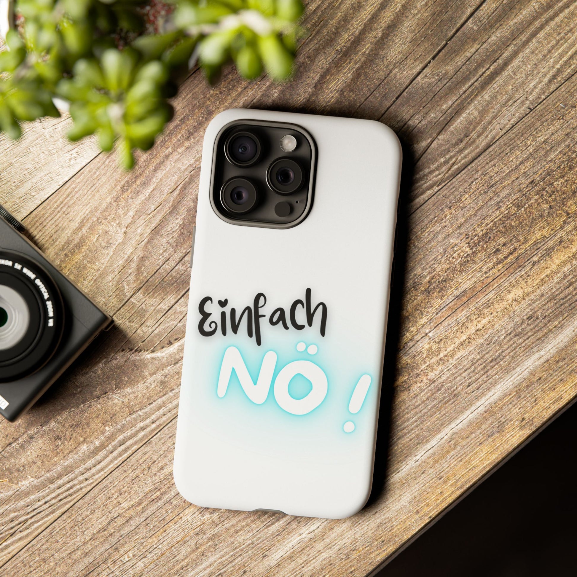 Robuste Handyhülle mit Design | Stoßfeste Schutzhülle für Smartphones  | Wireless-Charging geeignet | Moderne Handy-Hülle