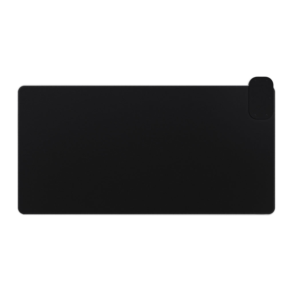 LED Gaming Mousepad mit Wireless Charger | RGB Mauspad mit Qi Ladefunktion | Geschenk für Gamer u. Technikfans | 6 Größen