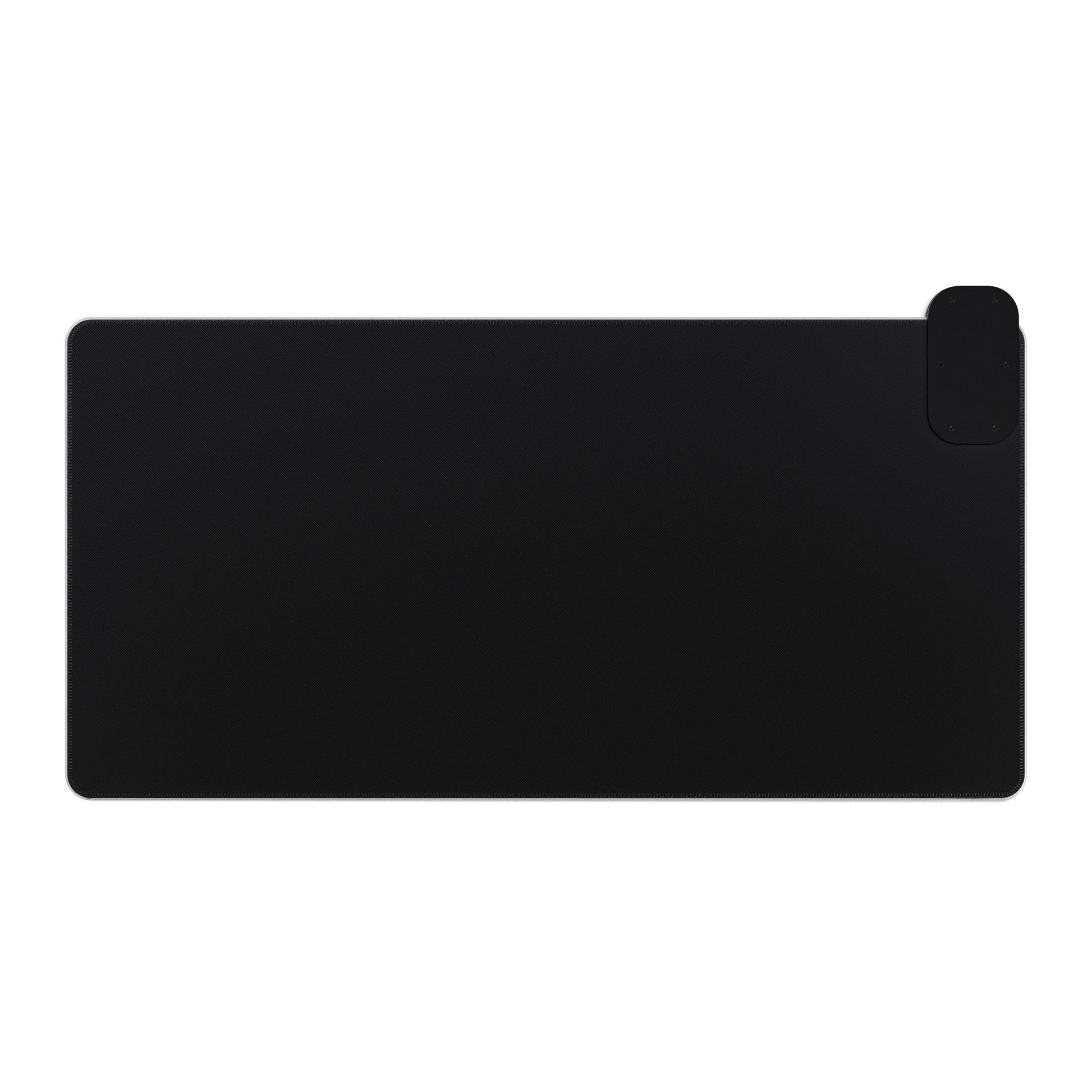 LED Gaming Mousepad mit Wireless Charger | RGB Mauspad mit Qi Ladefunktion | Geschenk für Gamer u. Technikfans | 6 Größen