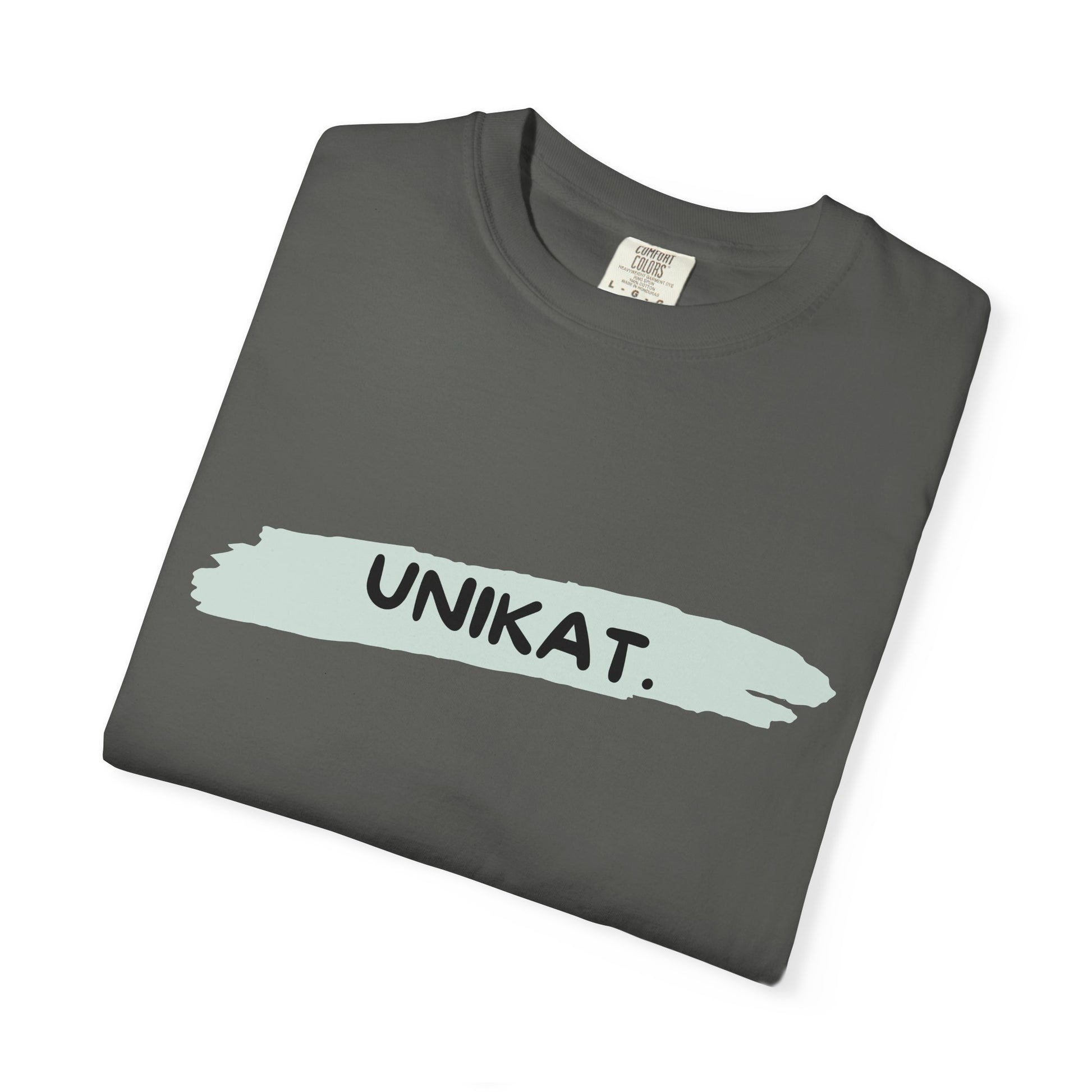 Unikat Garment-Dyed T-shirt | Casual Wear, Gift for Her, Unique Style, Everyday Comfort, Eco-Friendly Fashion