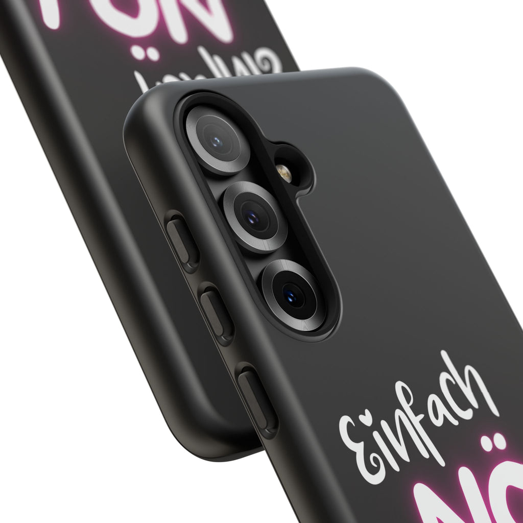 Robuste Handyhülle mit Design | Stoßfeste Schutzhülle für Smartphones | Wireless-Charging geeignet | Moderne Handy-Hülle