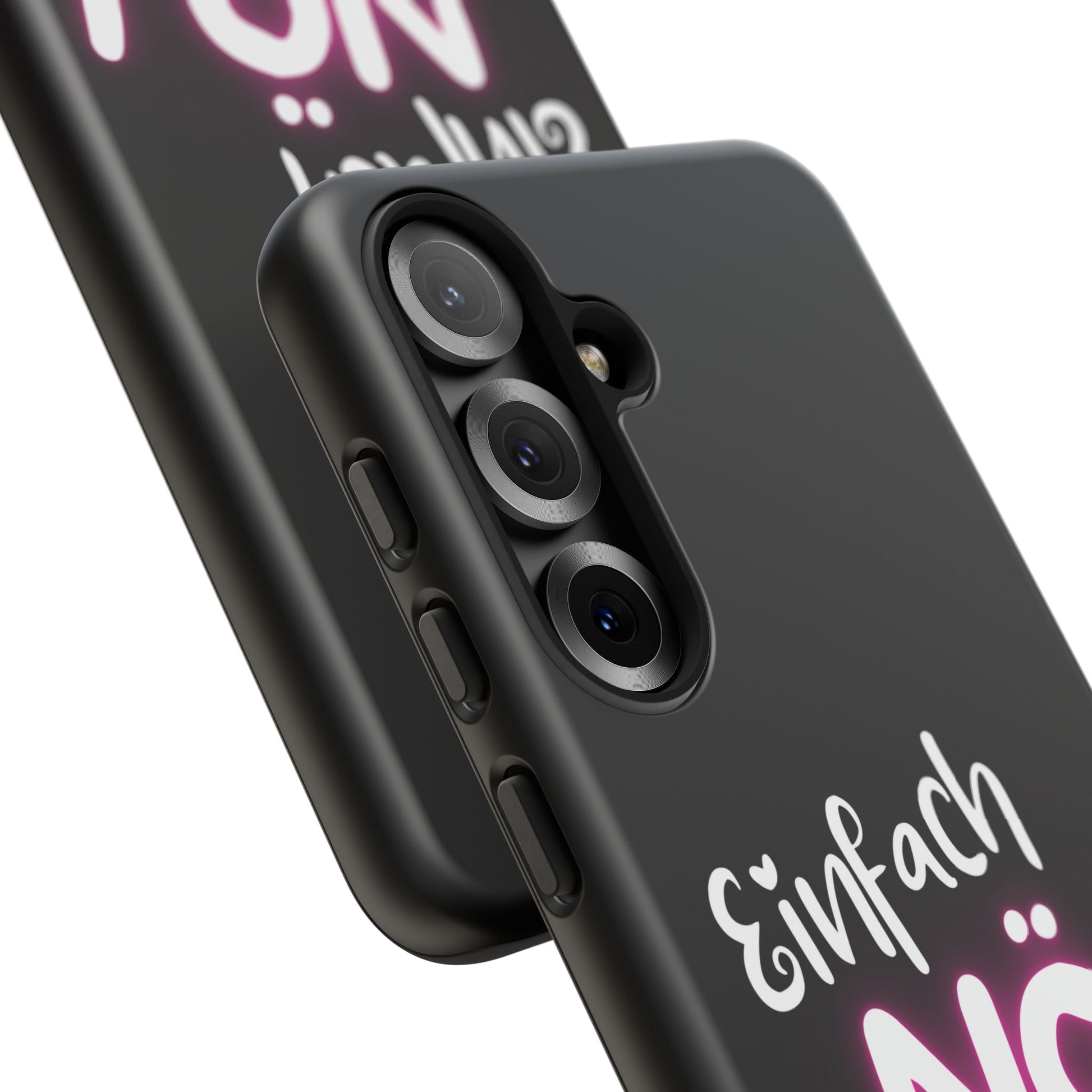 Robuste Handyhülle mit Design | Stoßfeste Schutzhülle für Smartphones | Wireless-Charging geeignet | Moderne Handy-Hülle