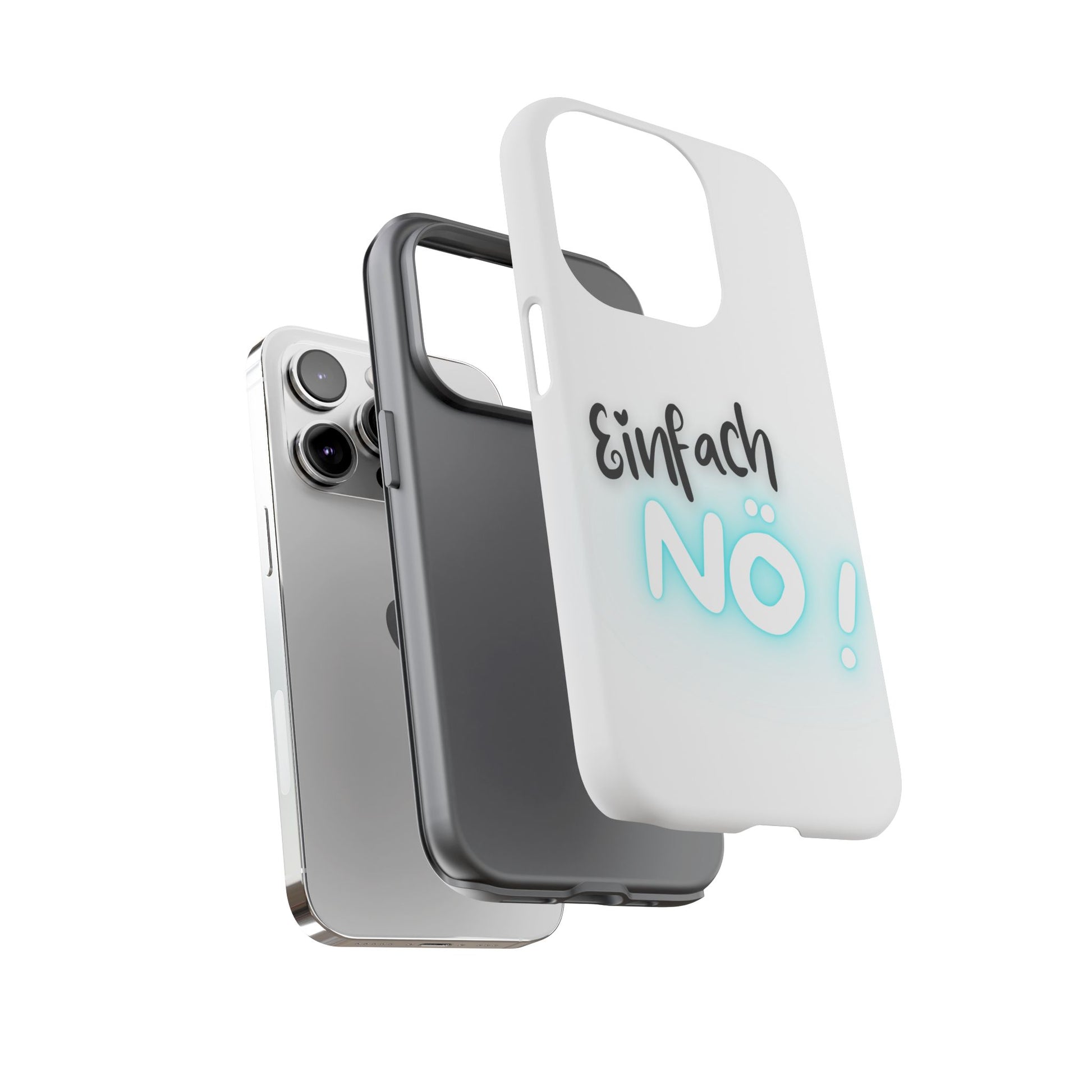 Robuste Handyhülle mit Design | Stoßfeste Schutzhülle für Smartphones  | Wireless-Charging geeignet | Moderne Handy-Hülle