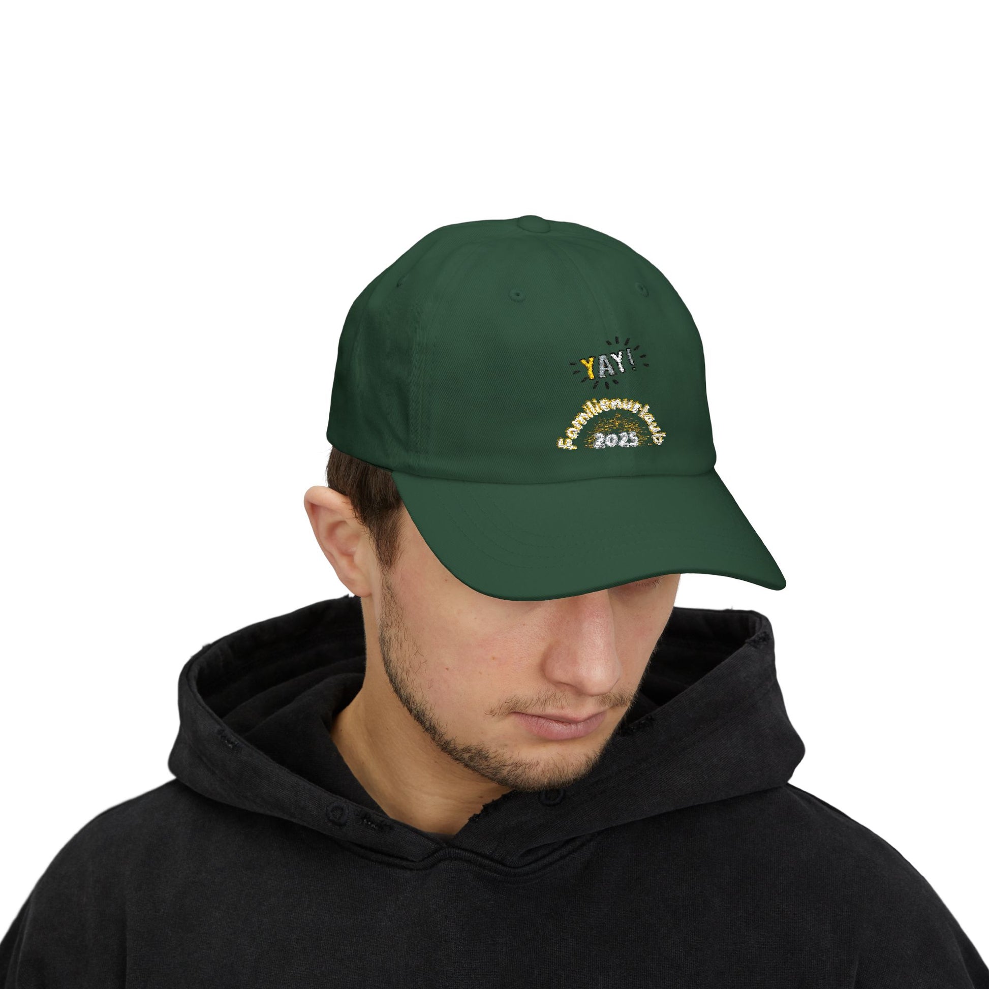 Familienurlaub 2025 Cap  YAY! Familienurlaub 2025 Mütze für Erwachsene | Urlaubs-Outfit | Geschenkidee Familie